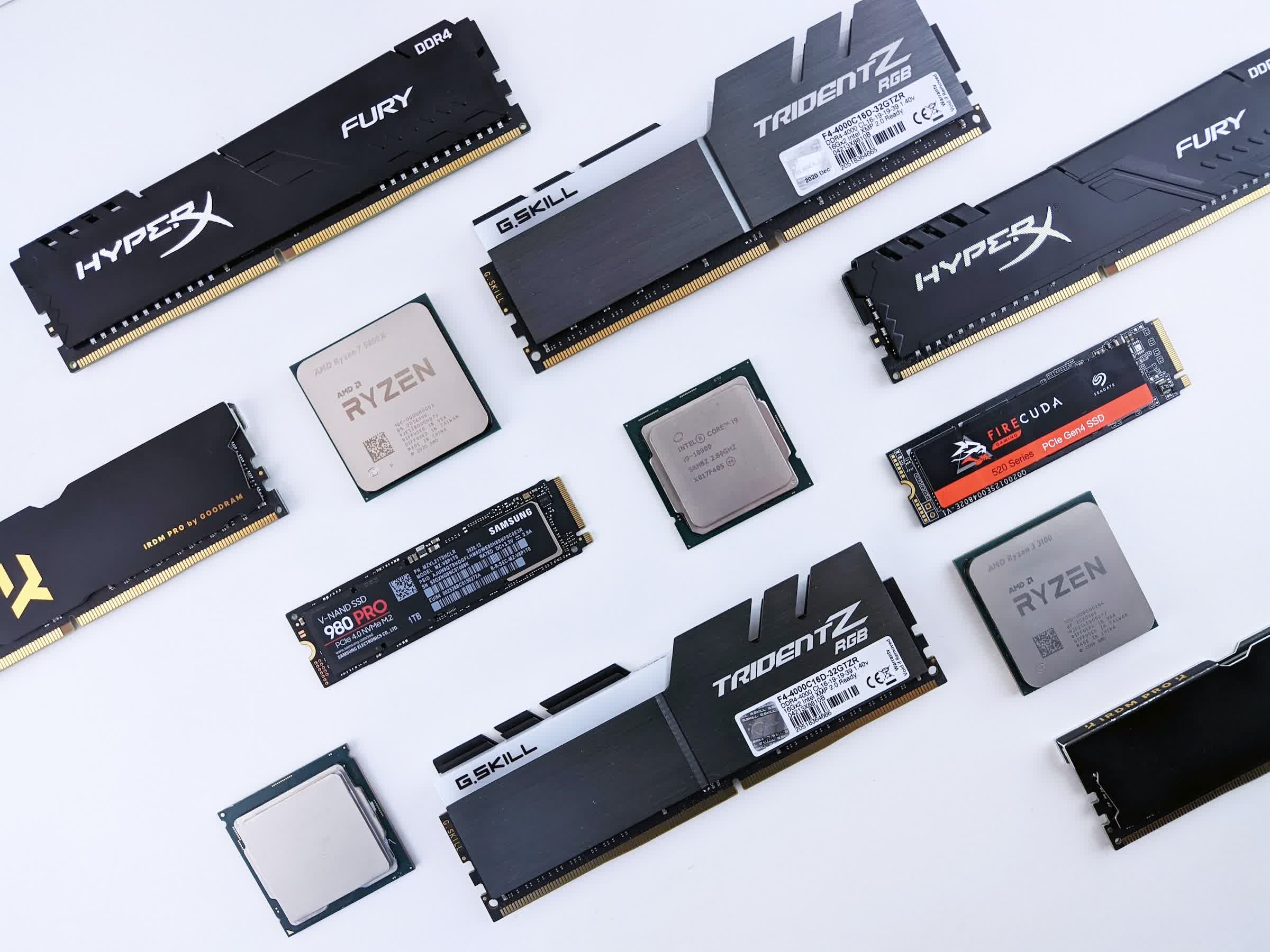 DRAM and SSDs will continue to get cheaper in the coming months