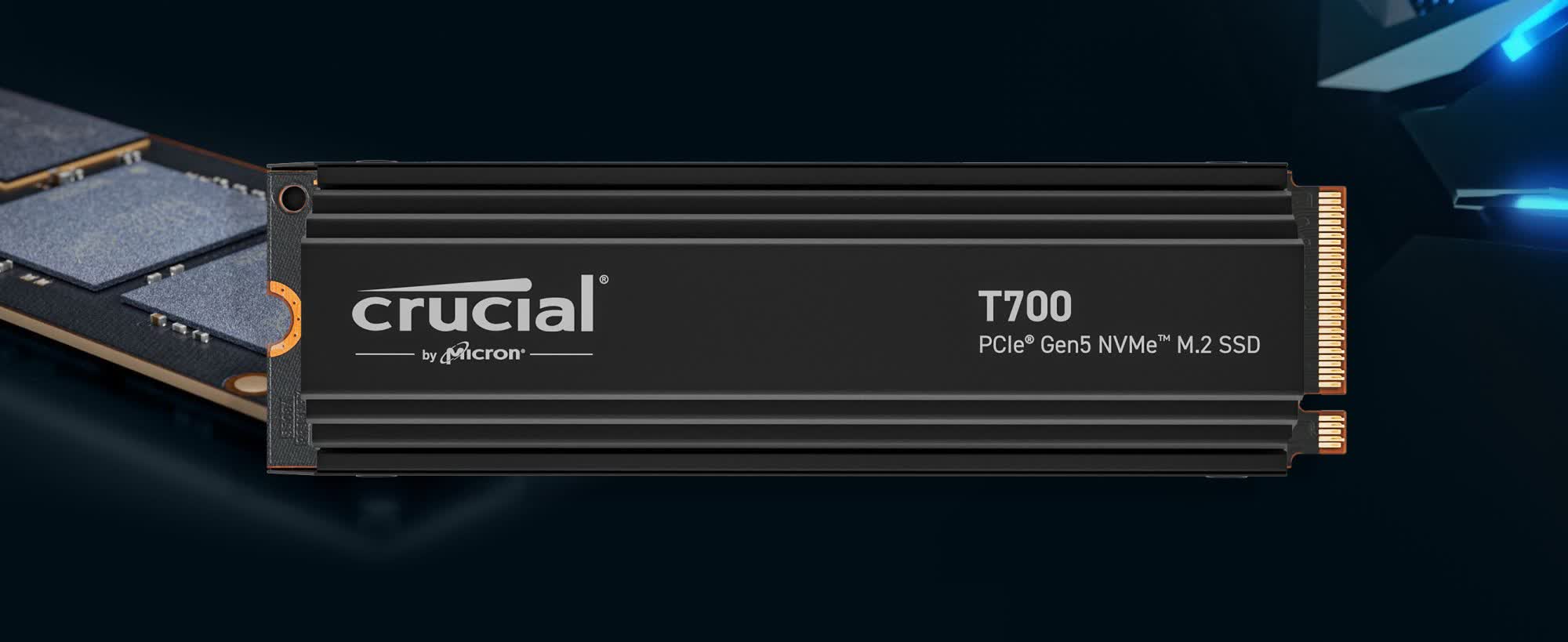You are currently viewing Crucial’s T700 PCIe 5.0 SSD can throttle to HDD speeds without a cooler