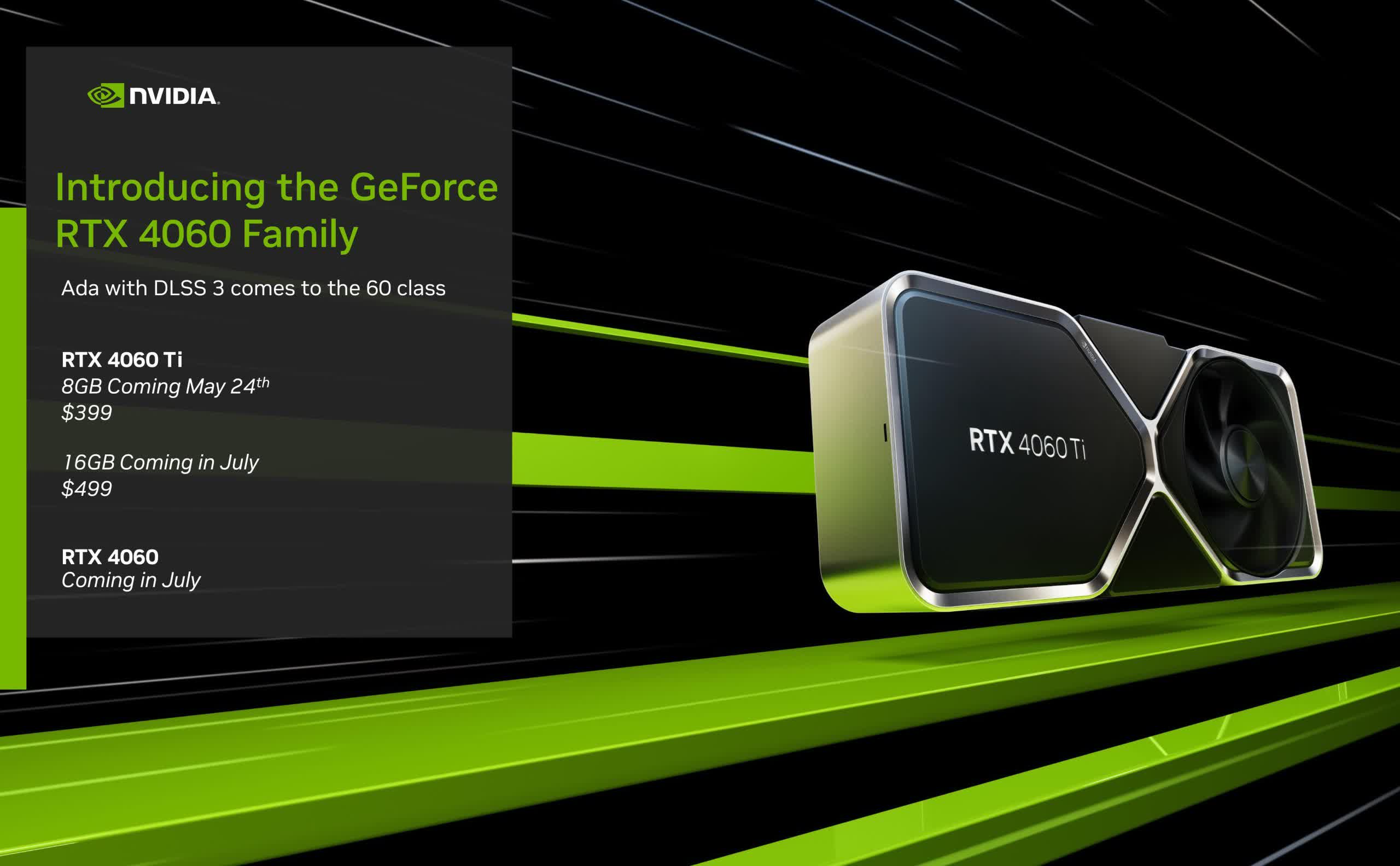 GeForce RTX 4060 Ti 16GB is likely arriving on July 18, but board partners are uninterested