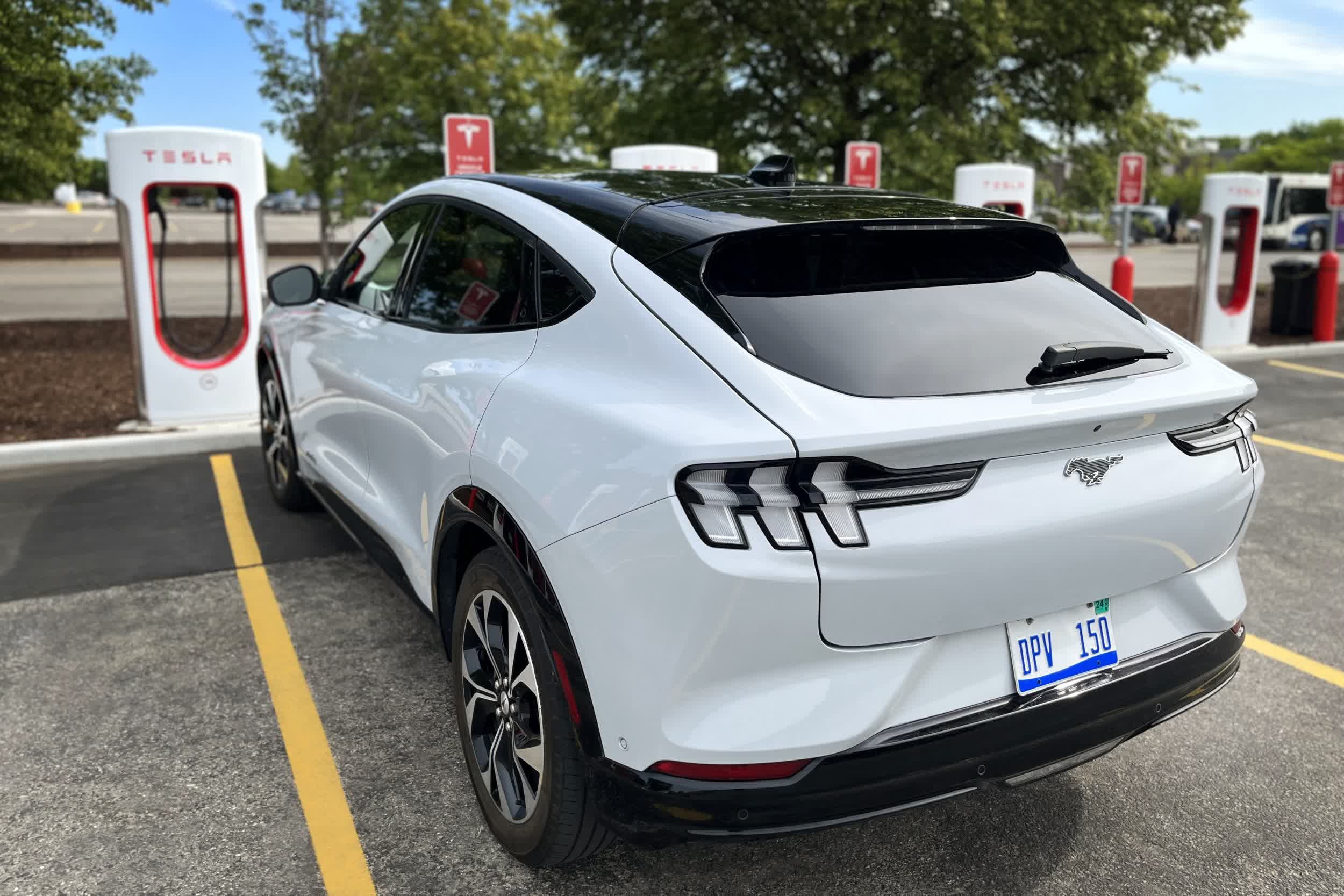 Tesla will open its Supercharger network to Ford EV owners in 2024