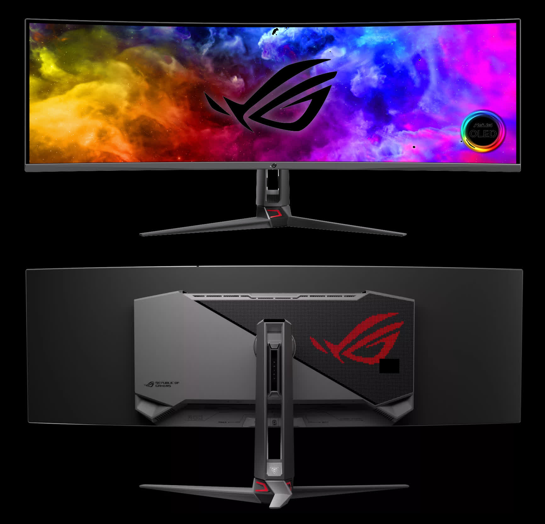 Asus Unveils 3 OLED Gaming Monitors, Including QD-OLED 32-Inch Display