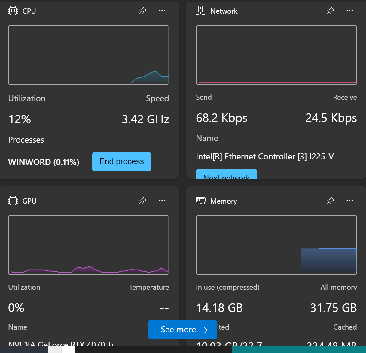 Microsoft introduces Windows 11 widgets for monitoring your CPU, GPU, RAM, and more | TechSpot