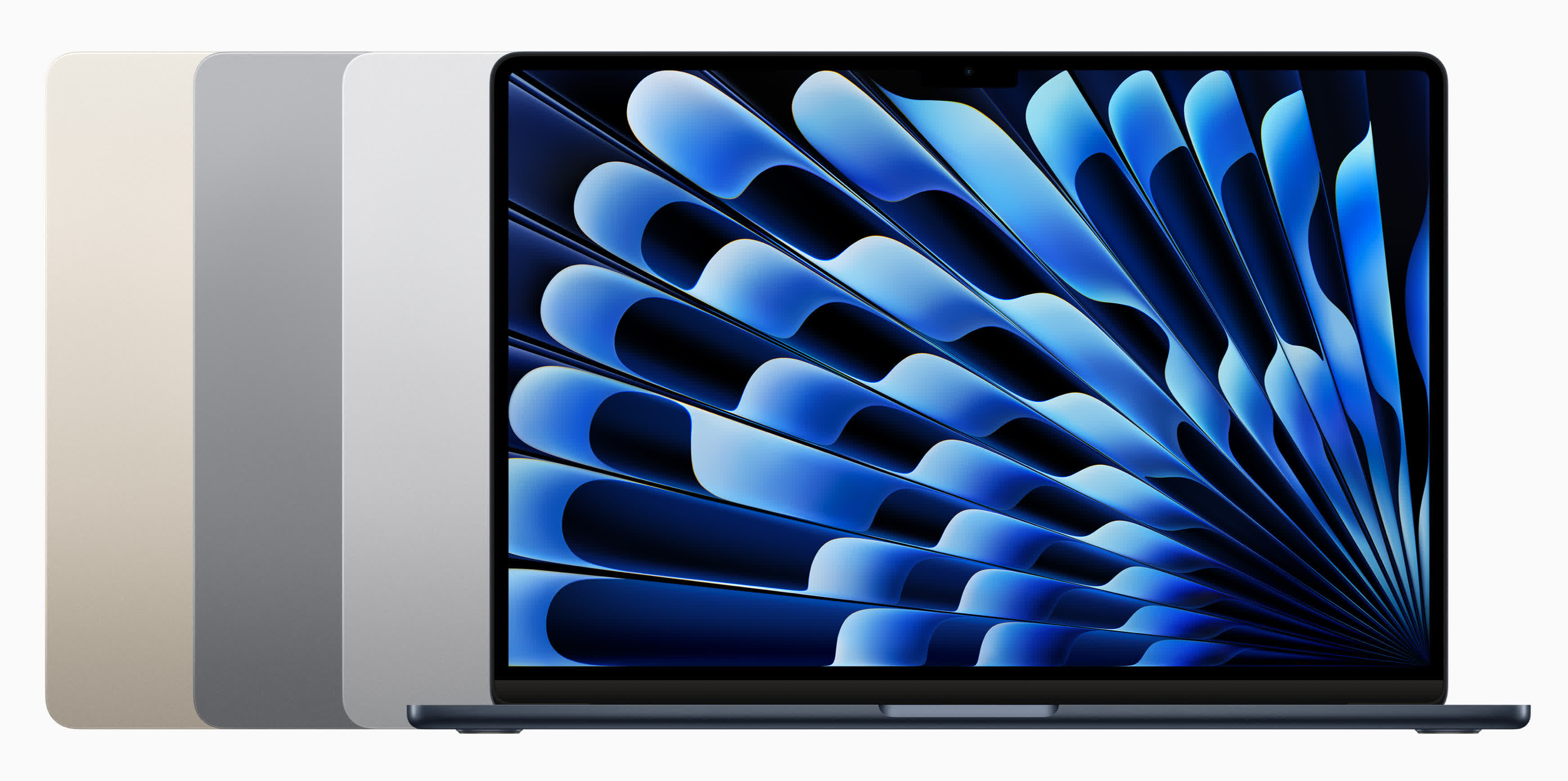 Apple's M2-powered 15.3-inch MacBook Air is now official