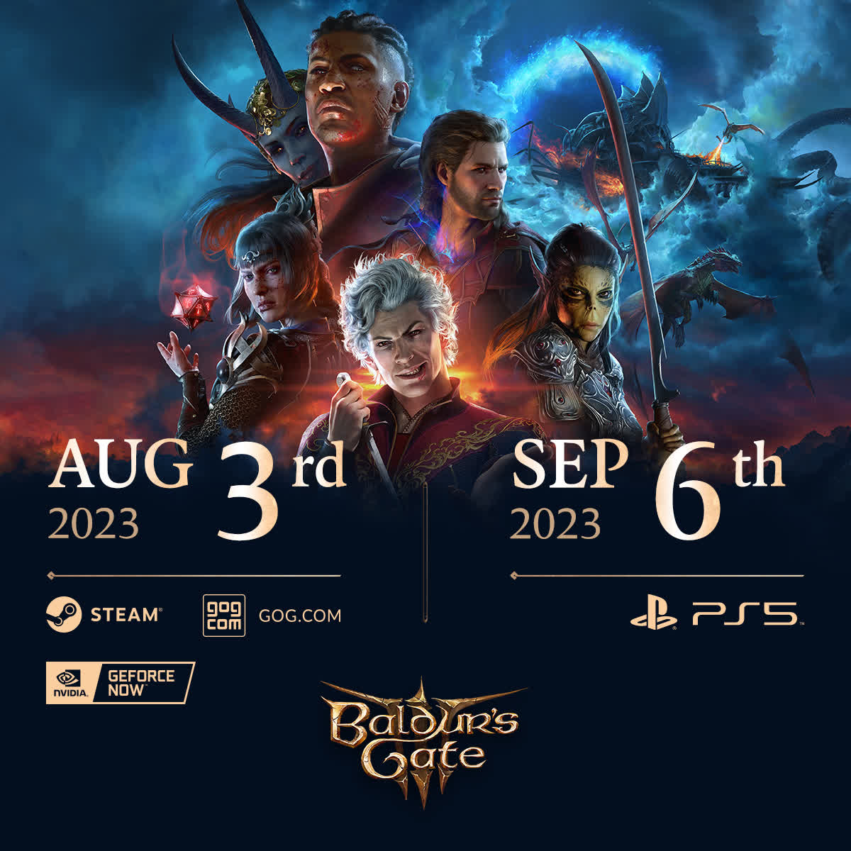 Baldur's Gate 3 tops Steam charts while PS5 pre-orders go through