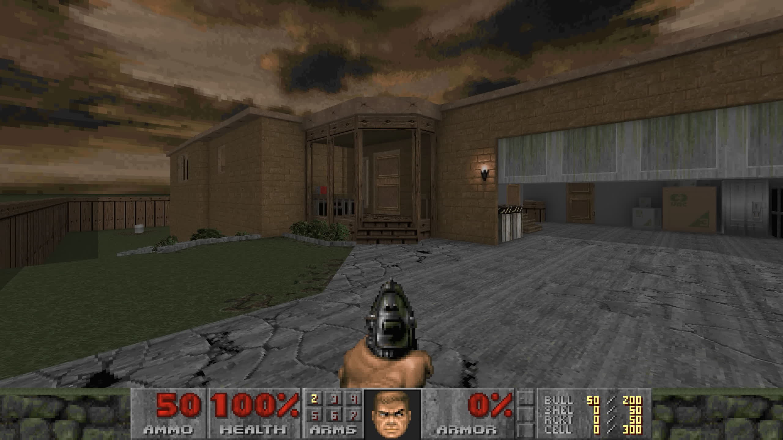 The MyHouse Doom 2 mod is a masterpiece of creepy map editing