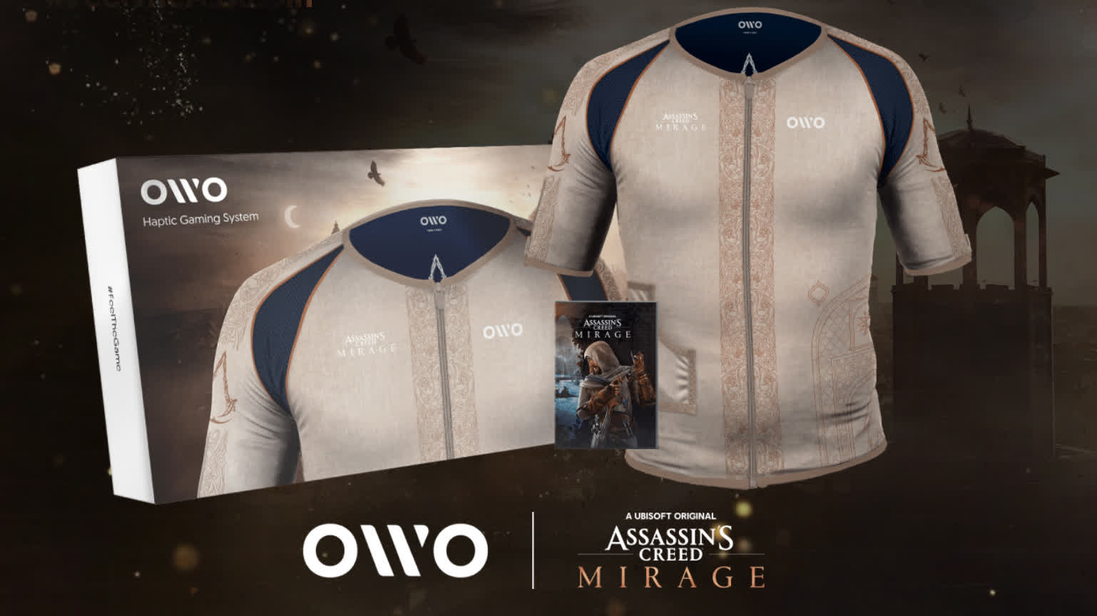 Assassin's Creed haptic feedback shirt will let players feel every punch, stab, and fall