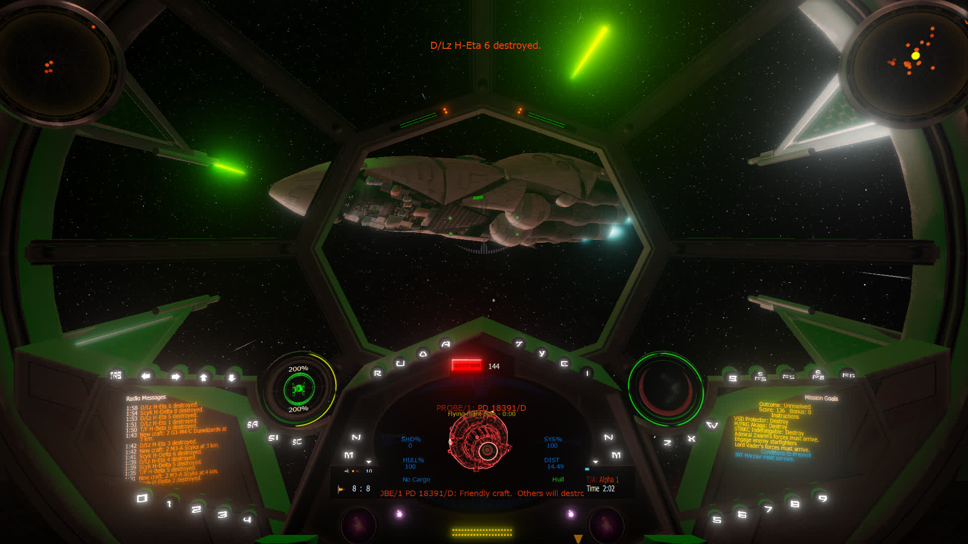 TIE Fighter: Total Conversion latest release adds ray tracing and other visual effects