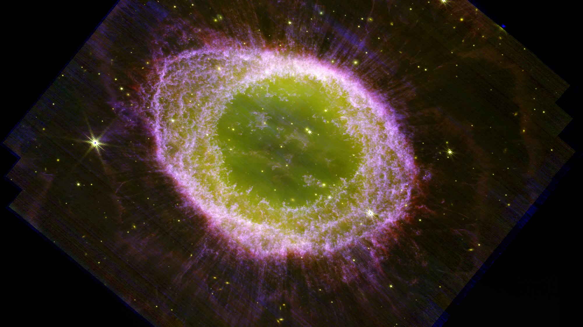 Webb telescope images Ring Nebula in brilliant detail