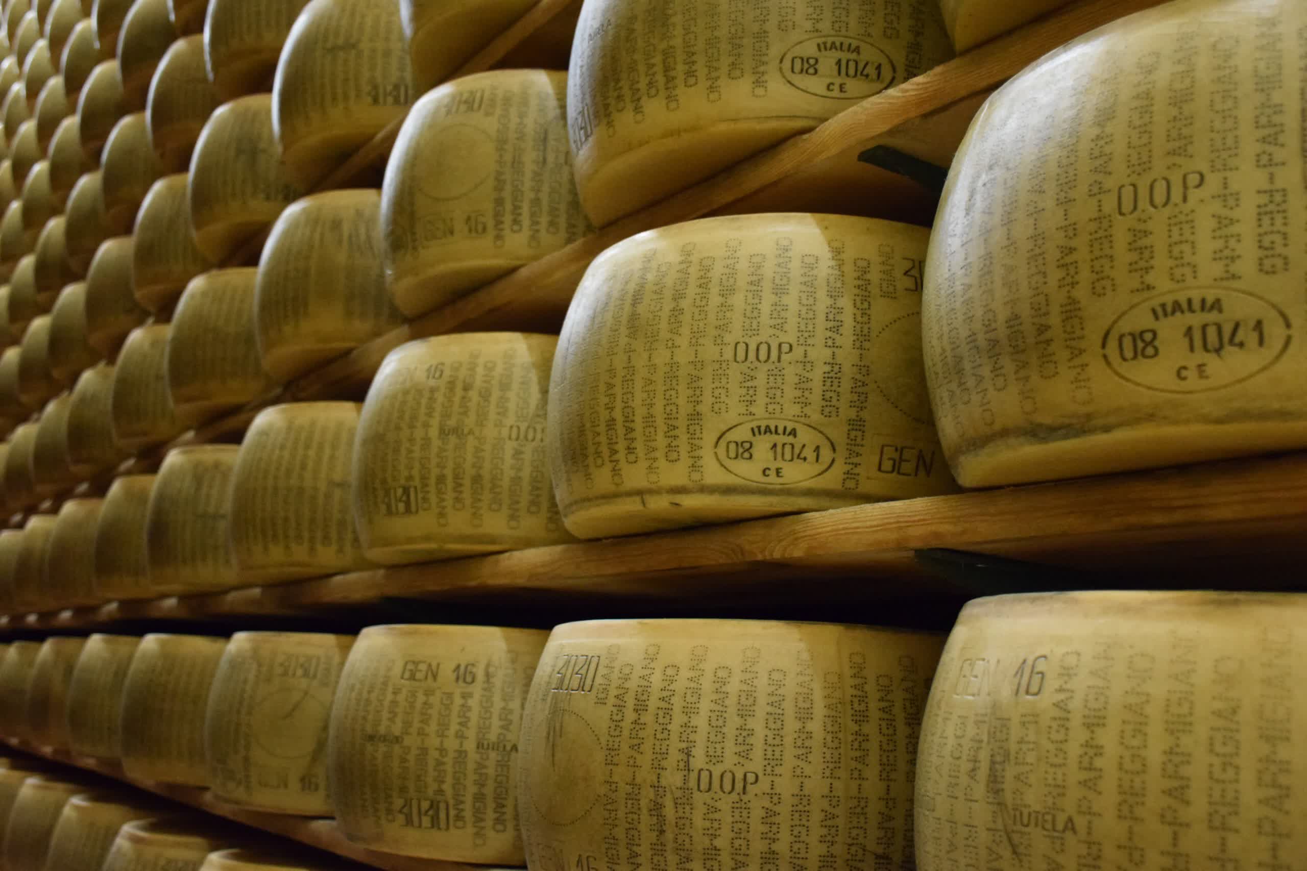 Italian cheesemakers chip their parmesan to combat the $2 billion counterfeiting industry