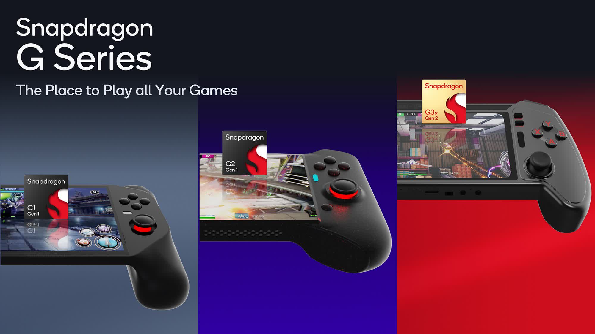 Qualcomm unveils new Snapdragon G-series chips for handheld game consoles
