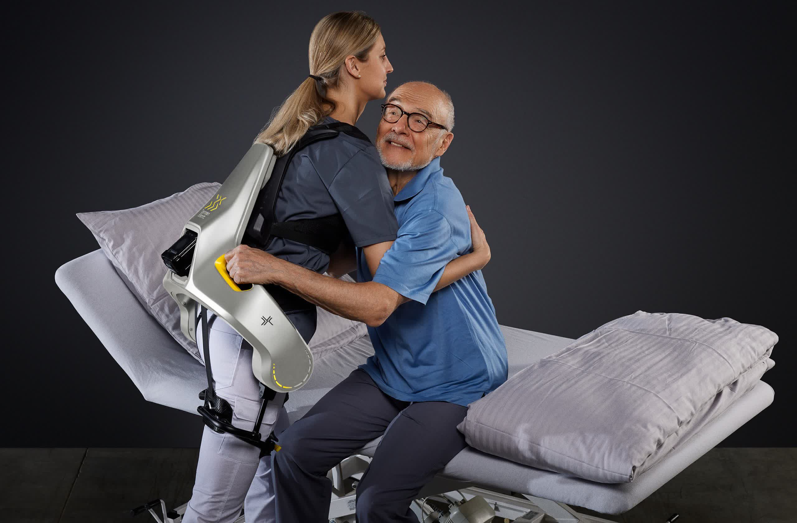 Robotics company debuts exoskeleton for healthcare workers