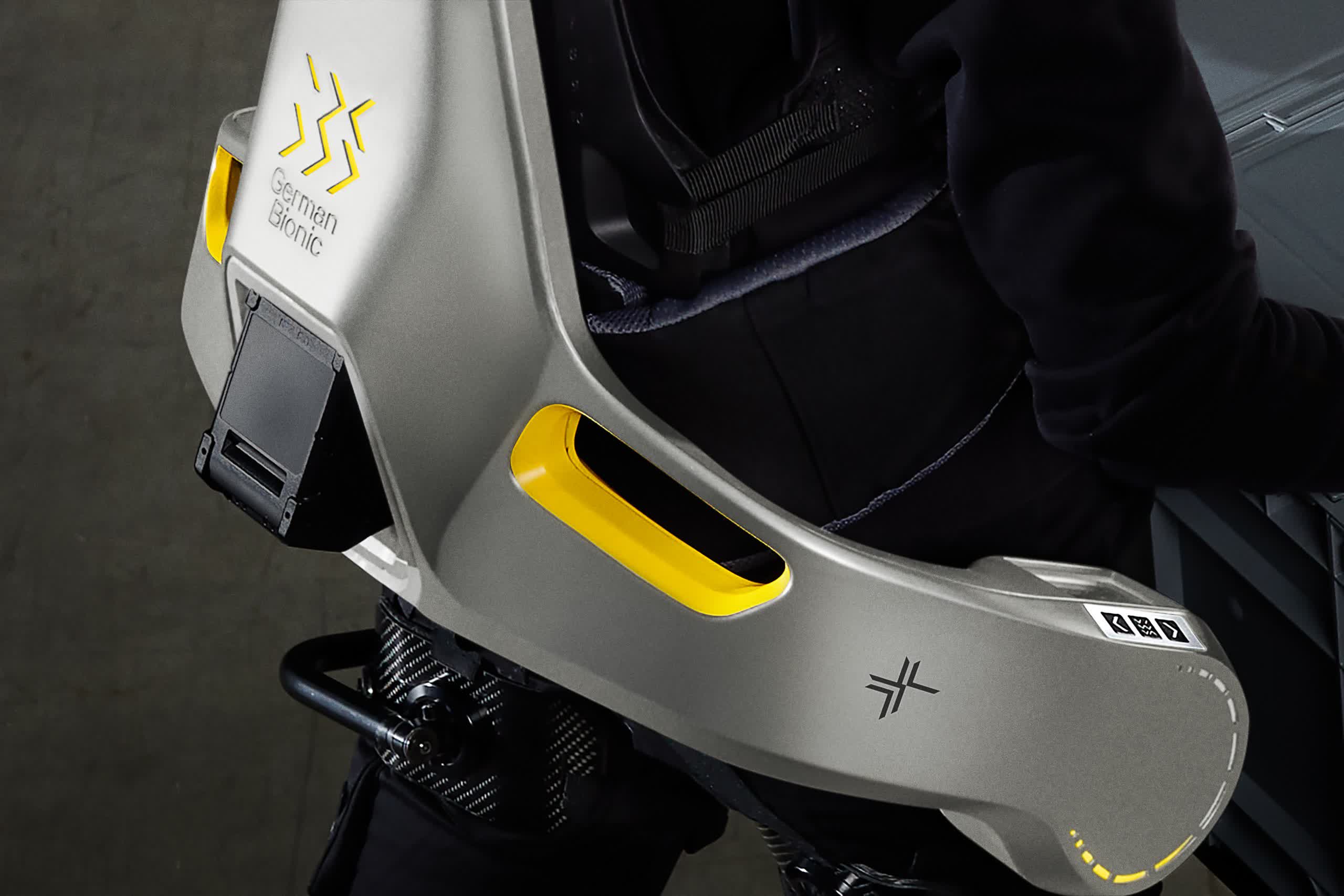 Robotics company debuts exoskeleton for healthcare workers Robotics company debuts exoskeleton for healthcare workers