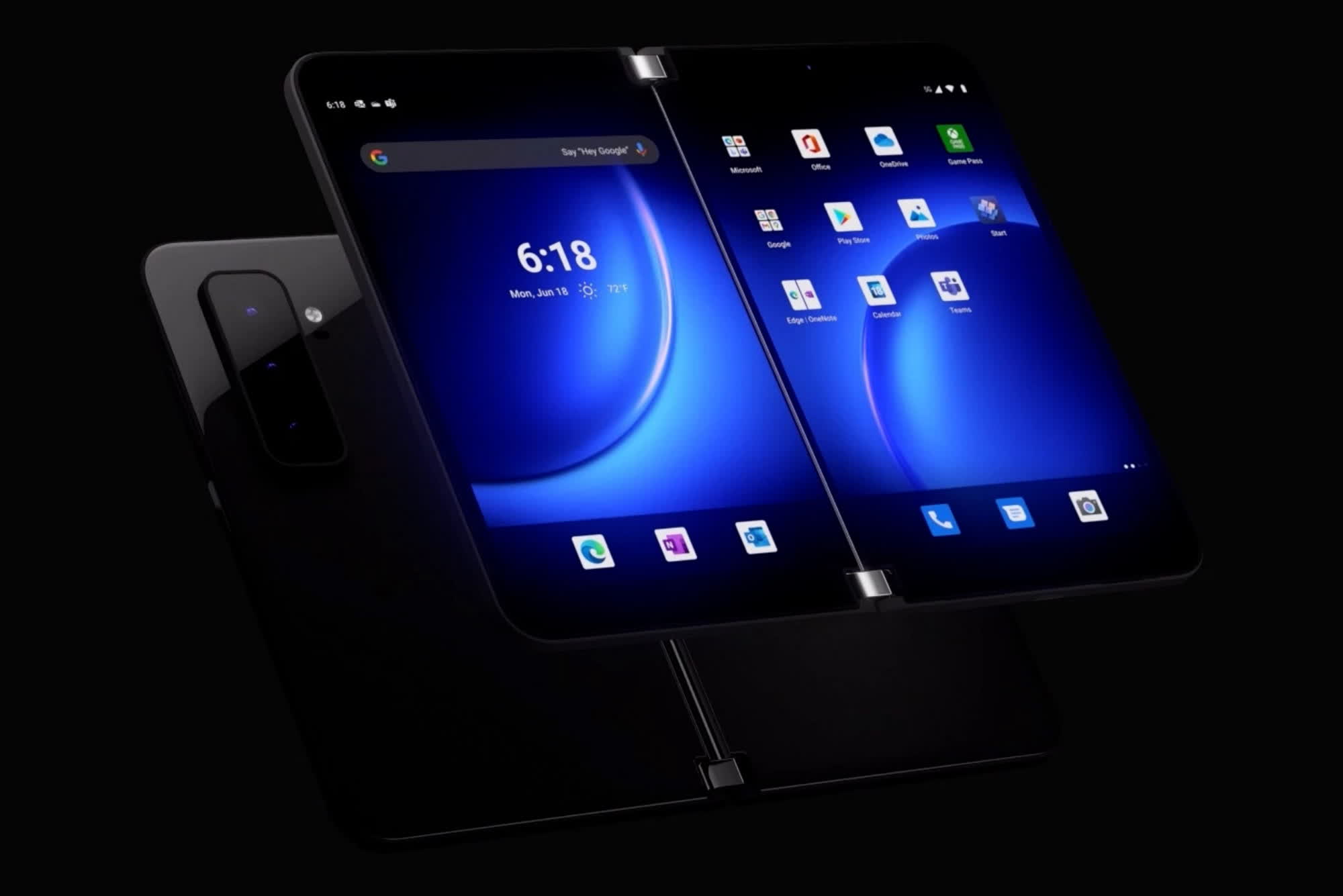 Microsoft's Breakthrough Patent Could Eliminate Creases in Foldable Phones Microsoft's Breakthrough Patent Could Eliminate Creases in Foldable Phones