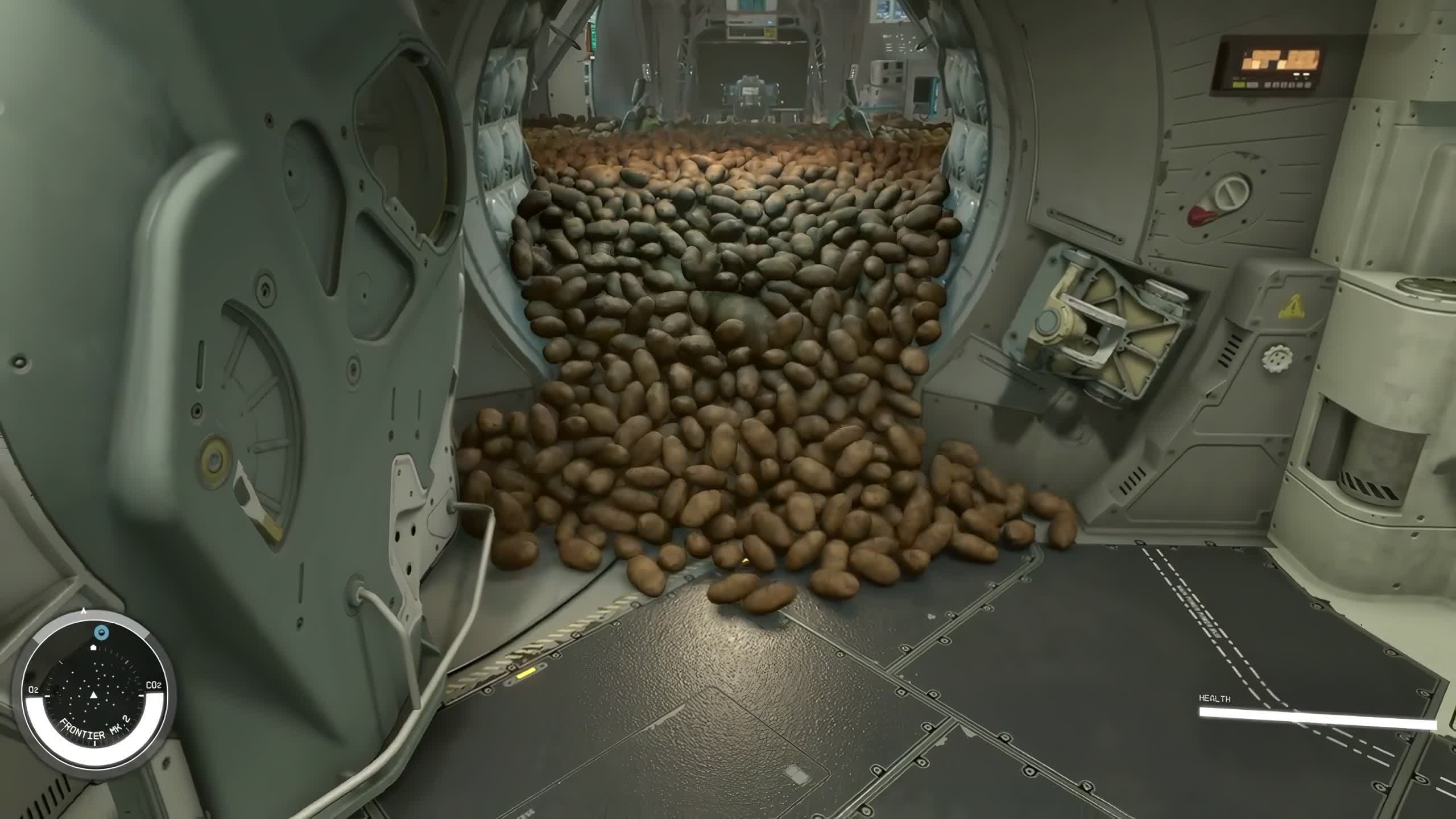 See Starfield's physics engine handle 20,000 potatoes stuffed into one room
