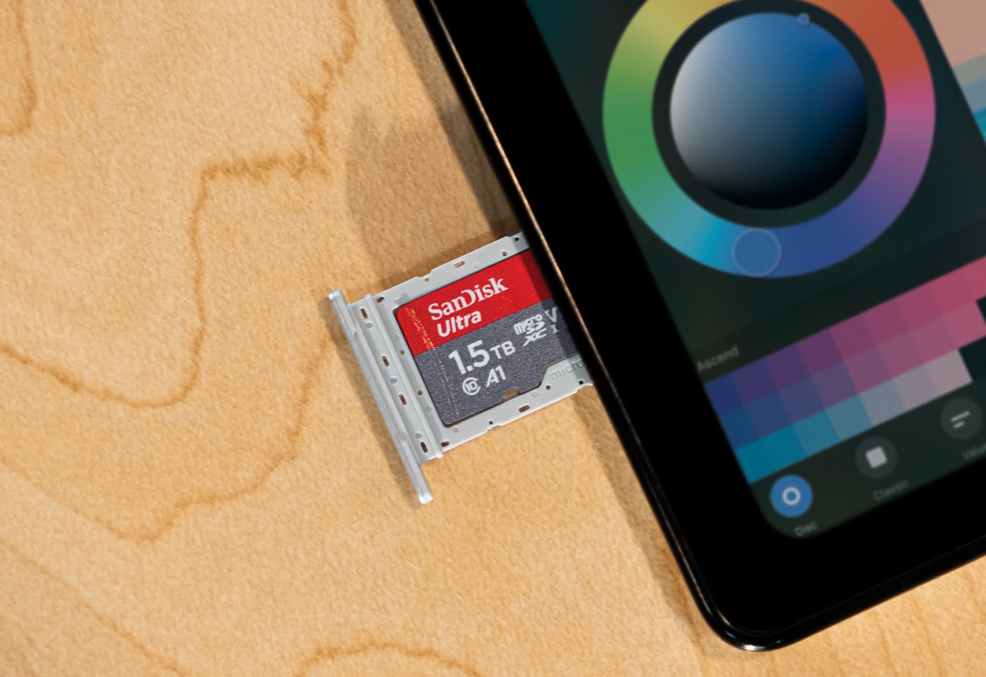 SanDisk announces world's fastest 1.5 TB microSD card, and several other storage products