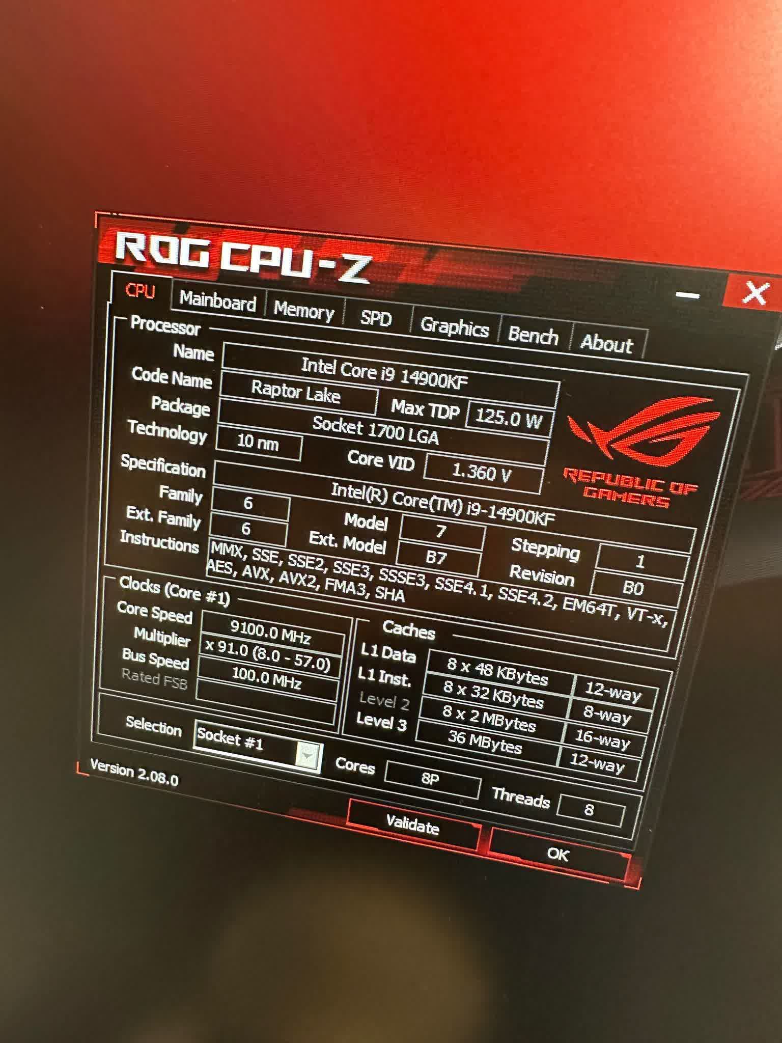 Intel Core i9-14900KF sets new overclocking world record at 9.04 Intel Core i9-14900KF sets new overclocking world record at 9.04