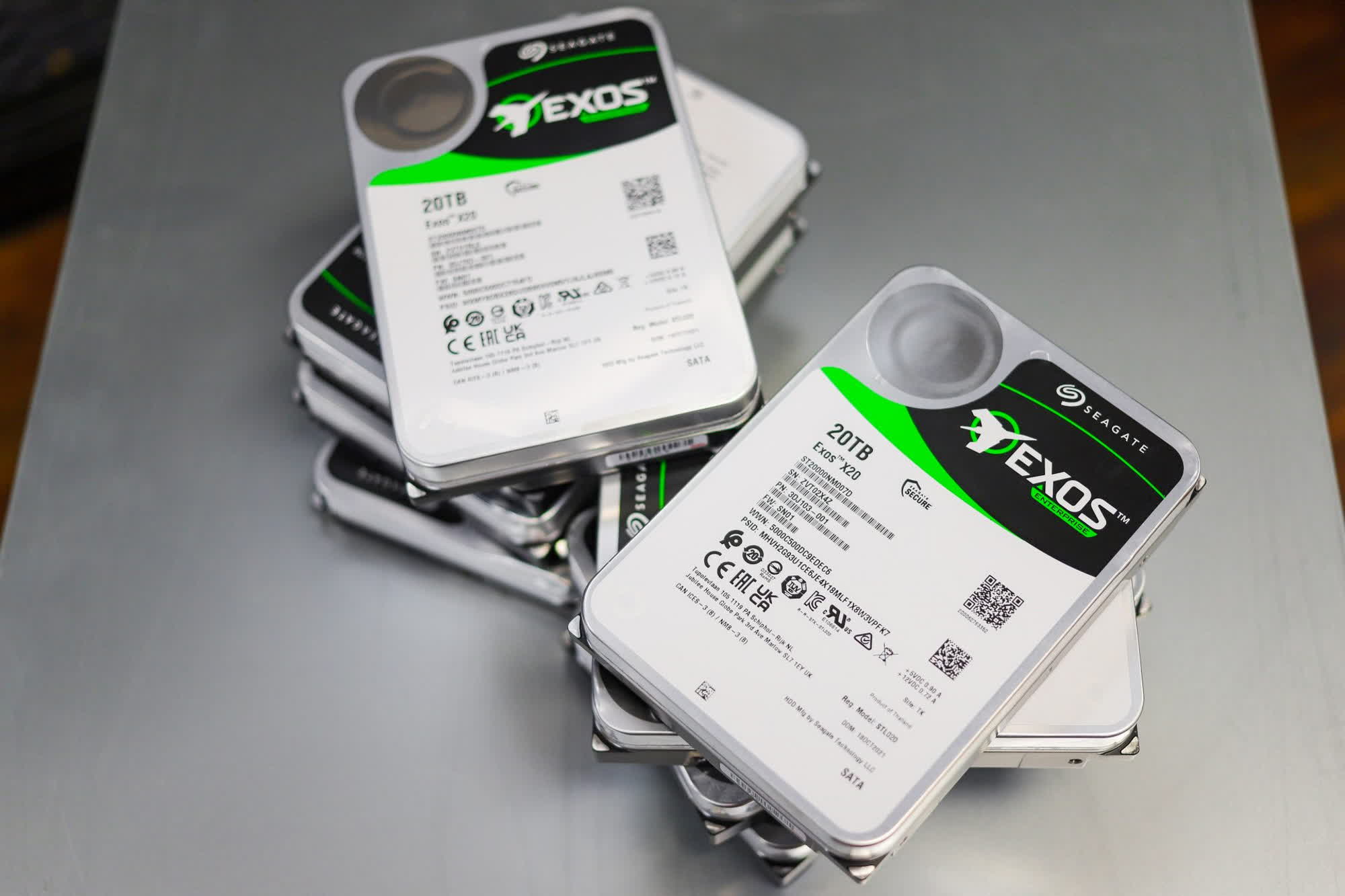 Seagate's new Exos X24 hard disk line reaches up to 24TB and 28TB