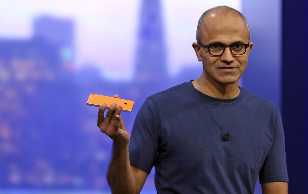 Microsoft CEO says his most difficult decision was exiting the mobile market