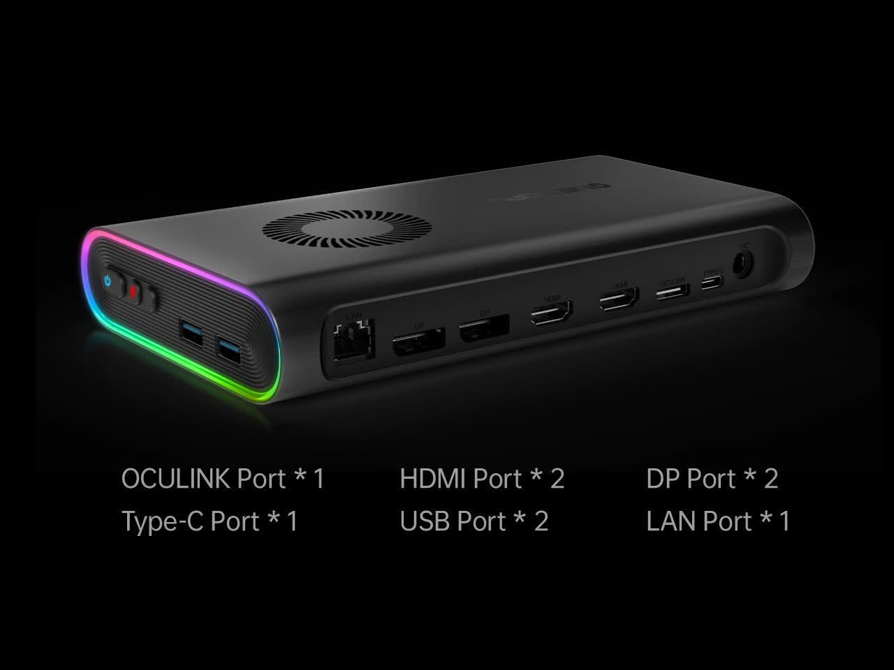 This portable external GPU includes internal M.2 storage TechSpot
