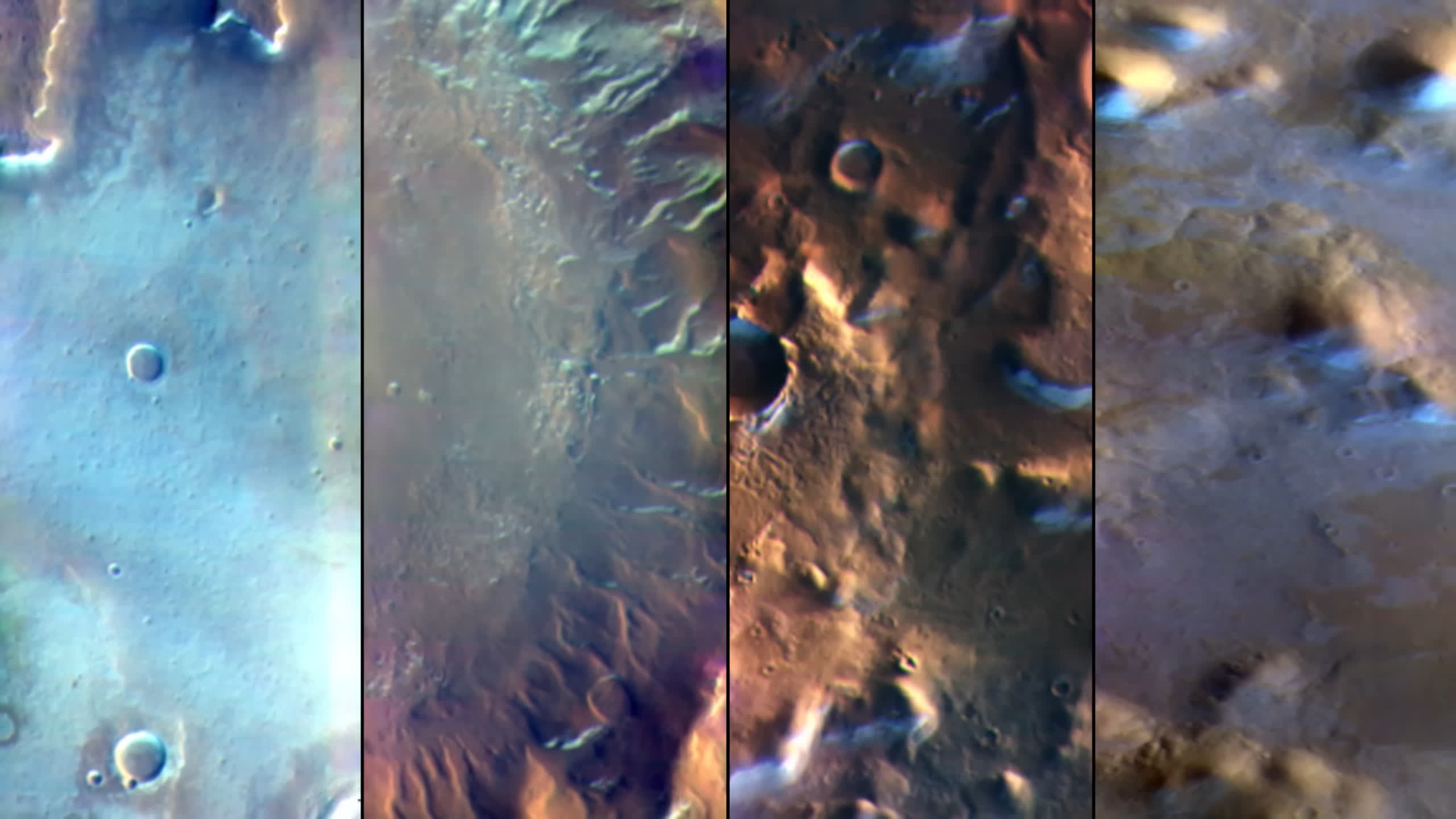 NASA Mars Orbiter captures new views of the Red planet's atmosphere