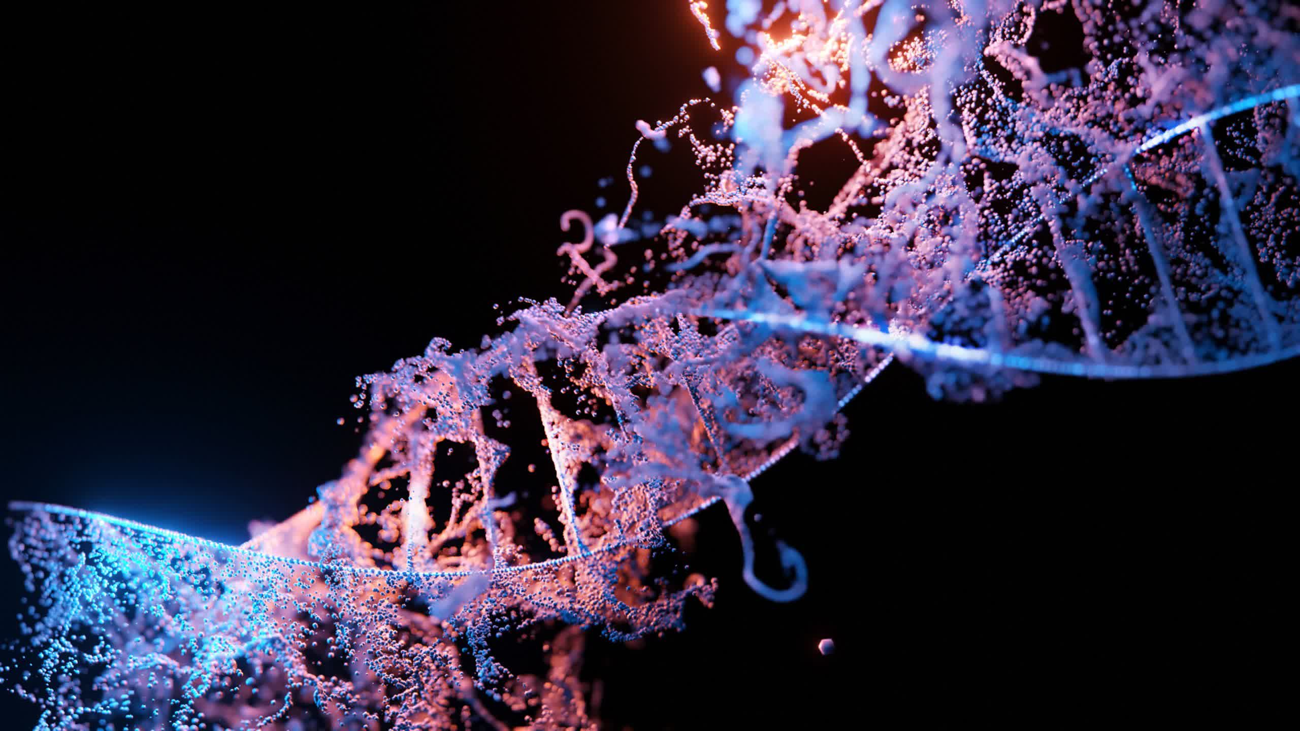 For just $1,000, you can turn your DNA into a flash drive for text messages
