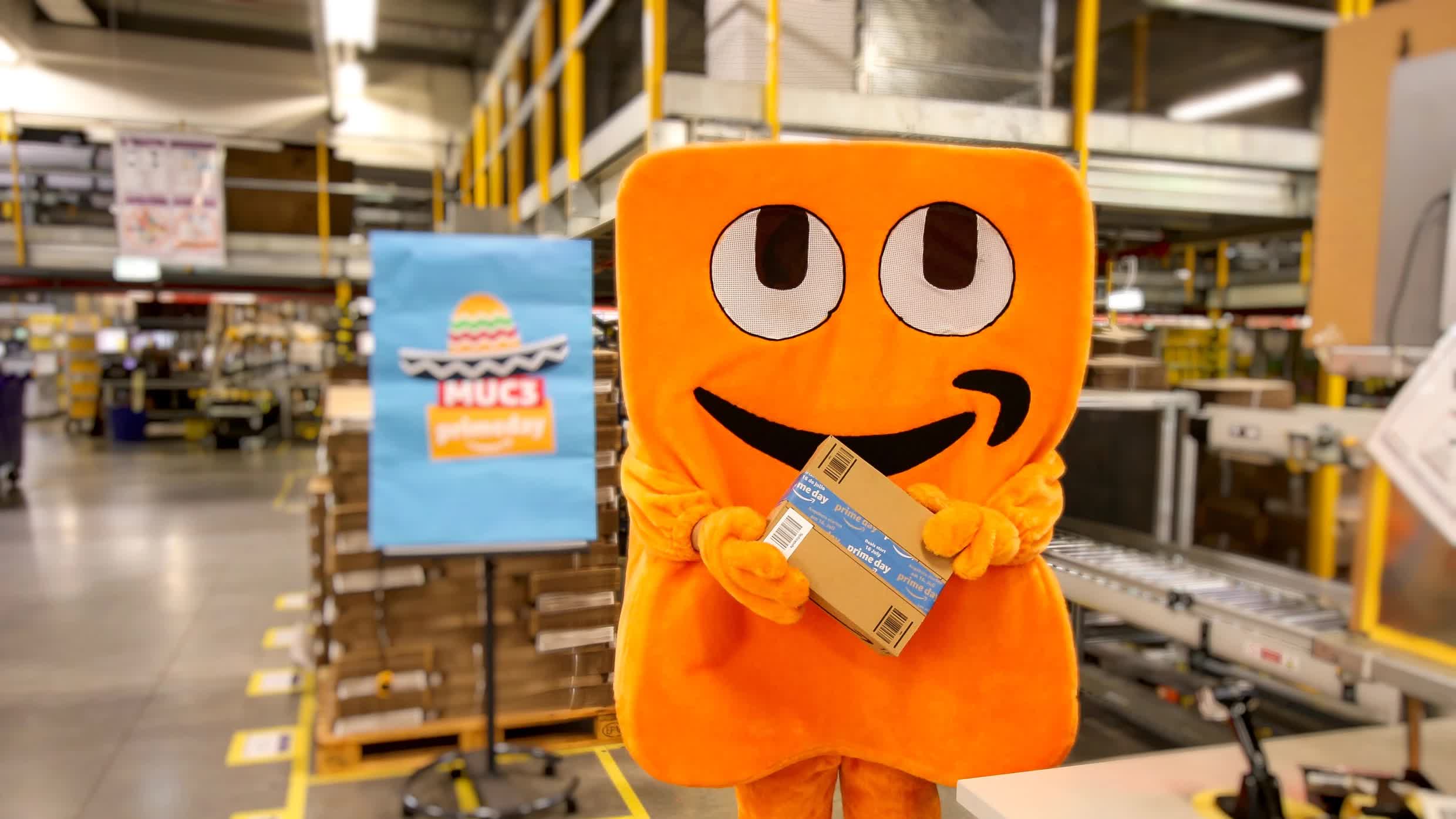 Amazon employees encouraged to ask company mascot for help with financial hardships