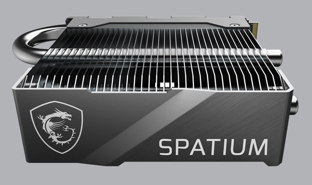 MSI Spatium PCIe 5.0 SSD skirts high temps with towering heatsink