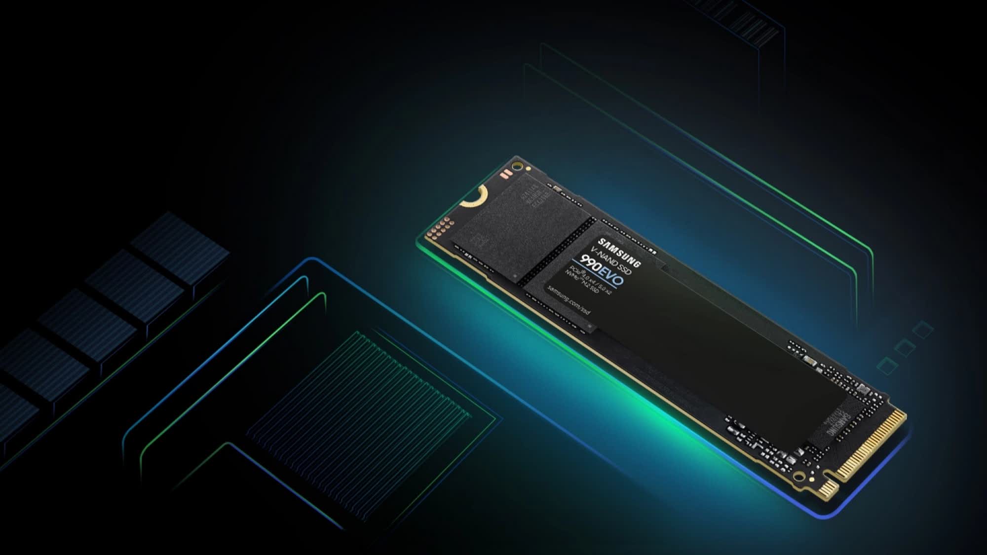 Samsung's 990 EVO SSD could support both PCIe 4.0 x4 and PCIe 5.0 x2