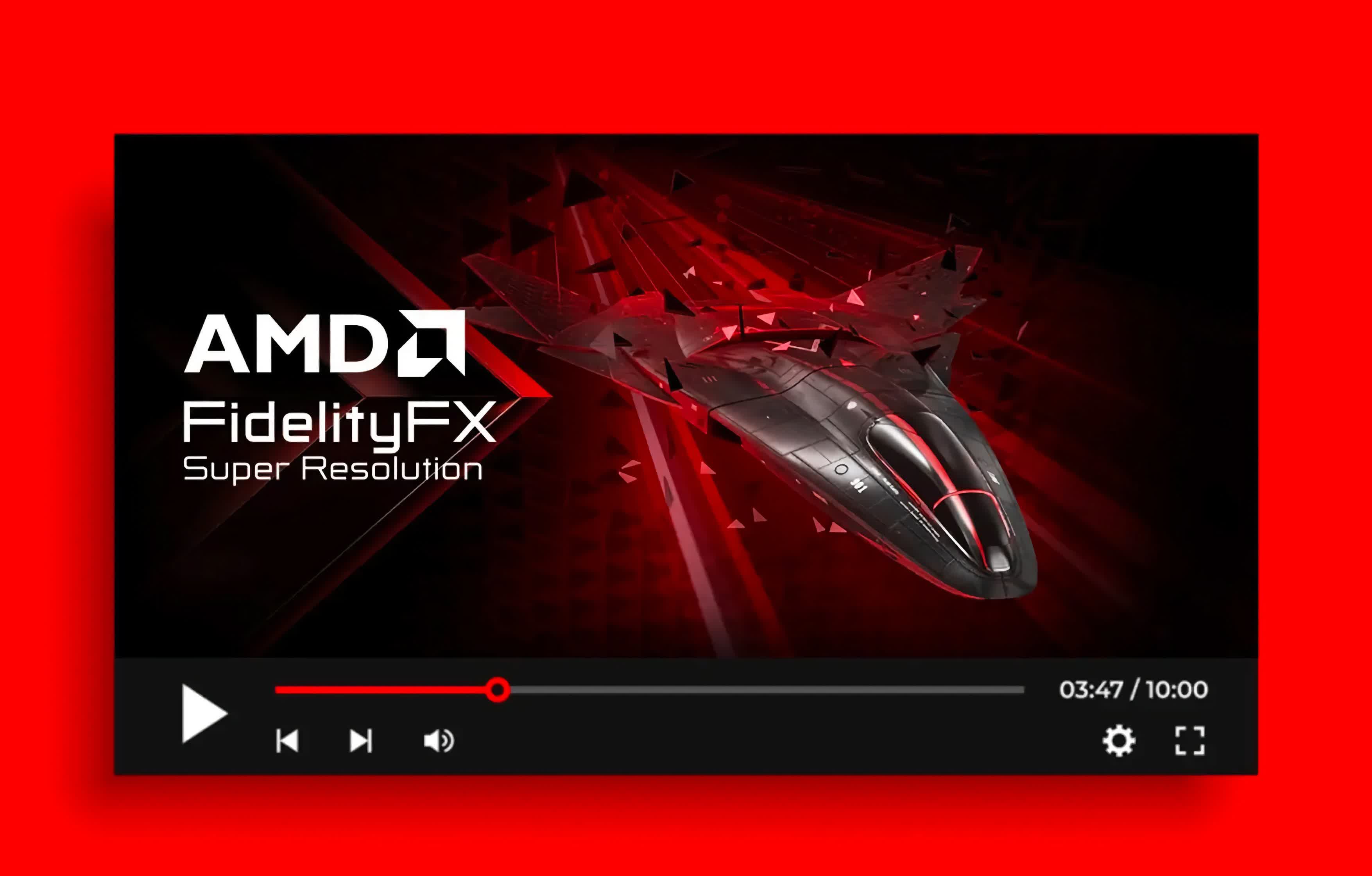 AMD FSR support is coming soon to YouTube and VLC