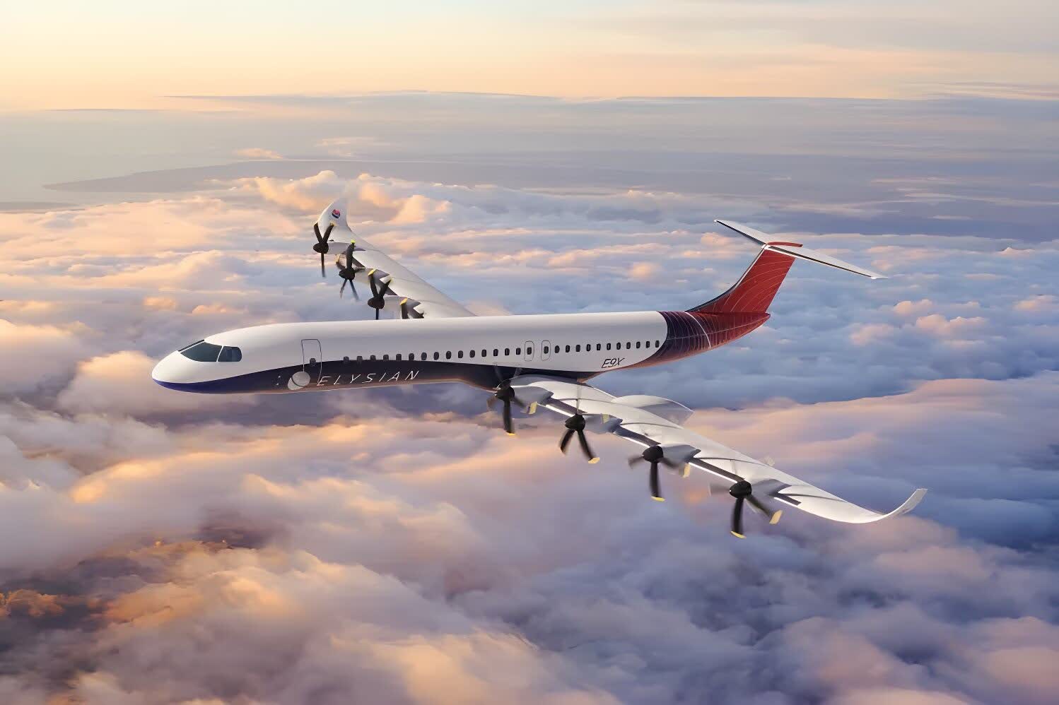 Dutch company reveals plans for 90-passenger electric aircraft able to travel 500 miles