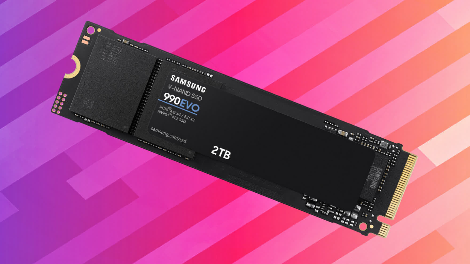Samsung's new 990 EVO PCIe SSD offers both PCIe 4.0 x4 and PCIe 5.0 x2 connectivity