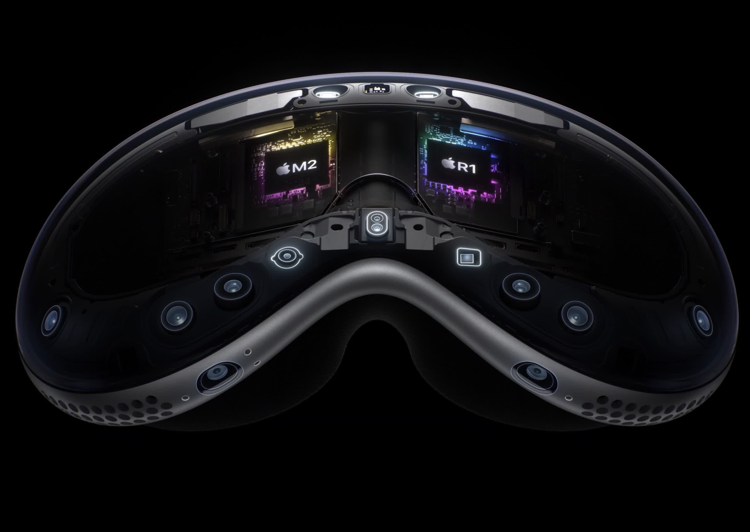 Each Vision Pro headset costs Apple $1,500 to manufacture