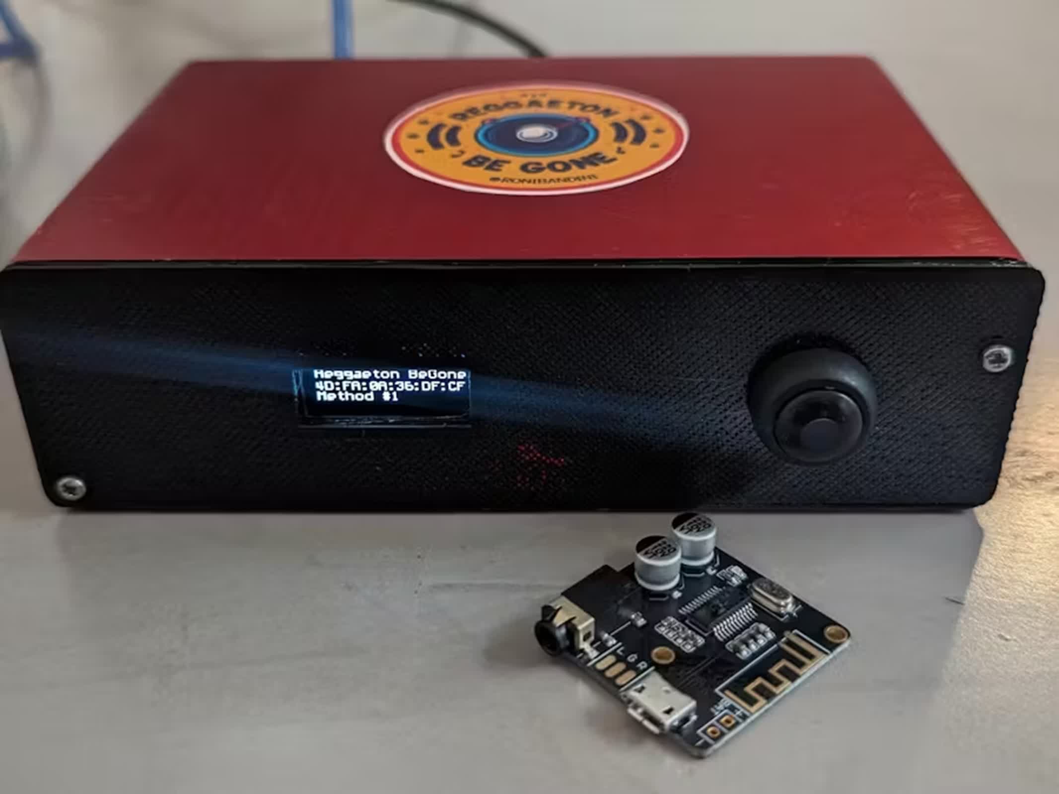 Maker builds device to hack neighbor's Bluetooth speakers that were streaming annoying music