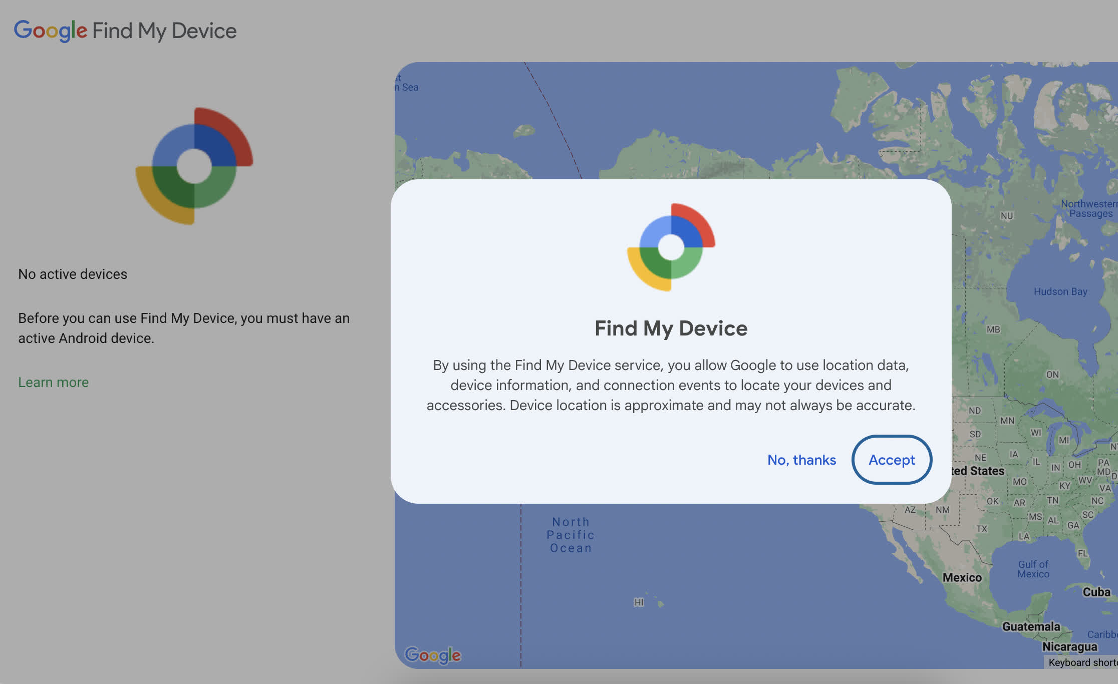 Google's Find My Device network could be rolling out very soon