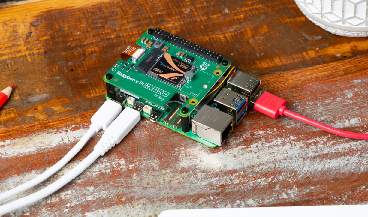 Raspberry Pi launches budget-friendly $12 M.2 add-on board