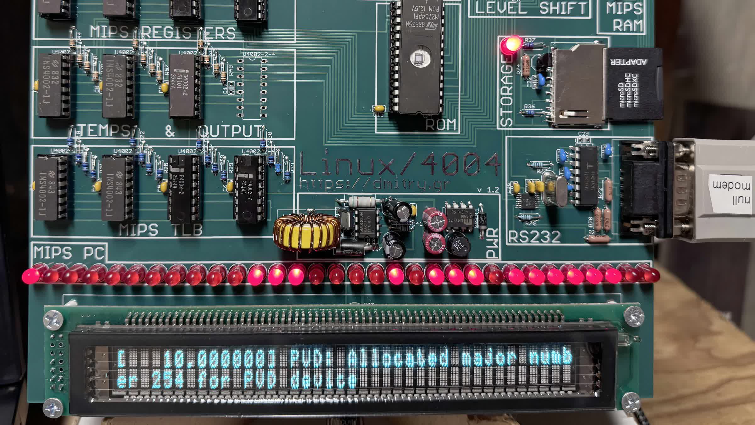 Hacker miraculously gets an Intel 4004 to run Linux, takes about five days to boot