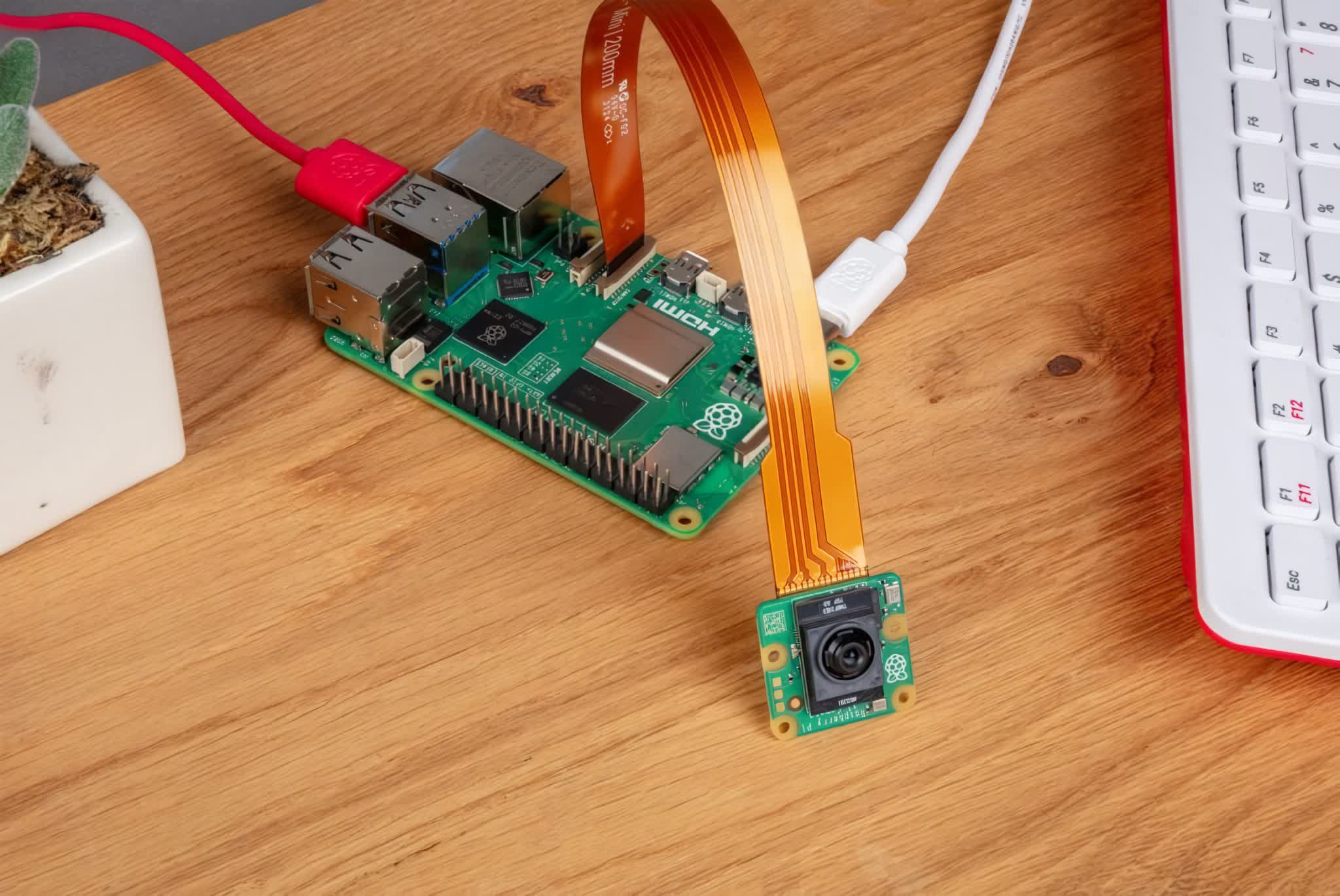 Raspberry Pi is now shipping the $70 AI Camera with integrated neural network