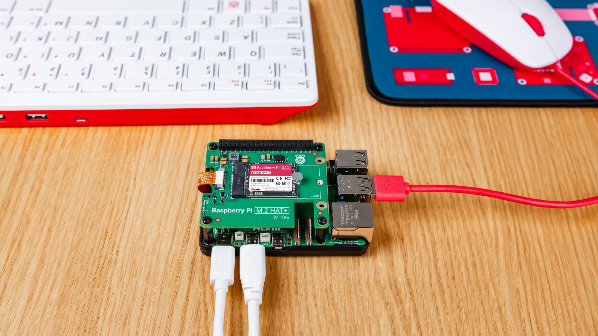 Raspberry Pi launches NVMe M.2 SSDs starting at $30