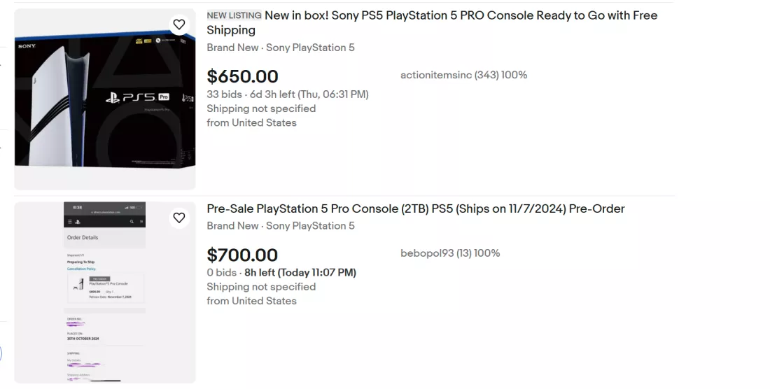 พ่อค้าคอตก! ราคารีเซล PlayStation 5 Pro ปรับลดลงต่อเนื่อง 2 playstation-5-pro-resale-price-drop