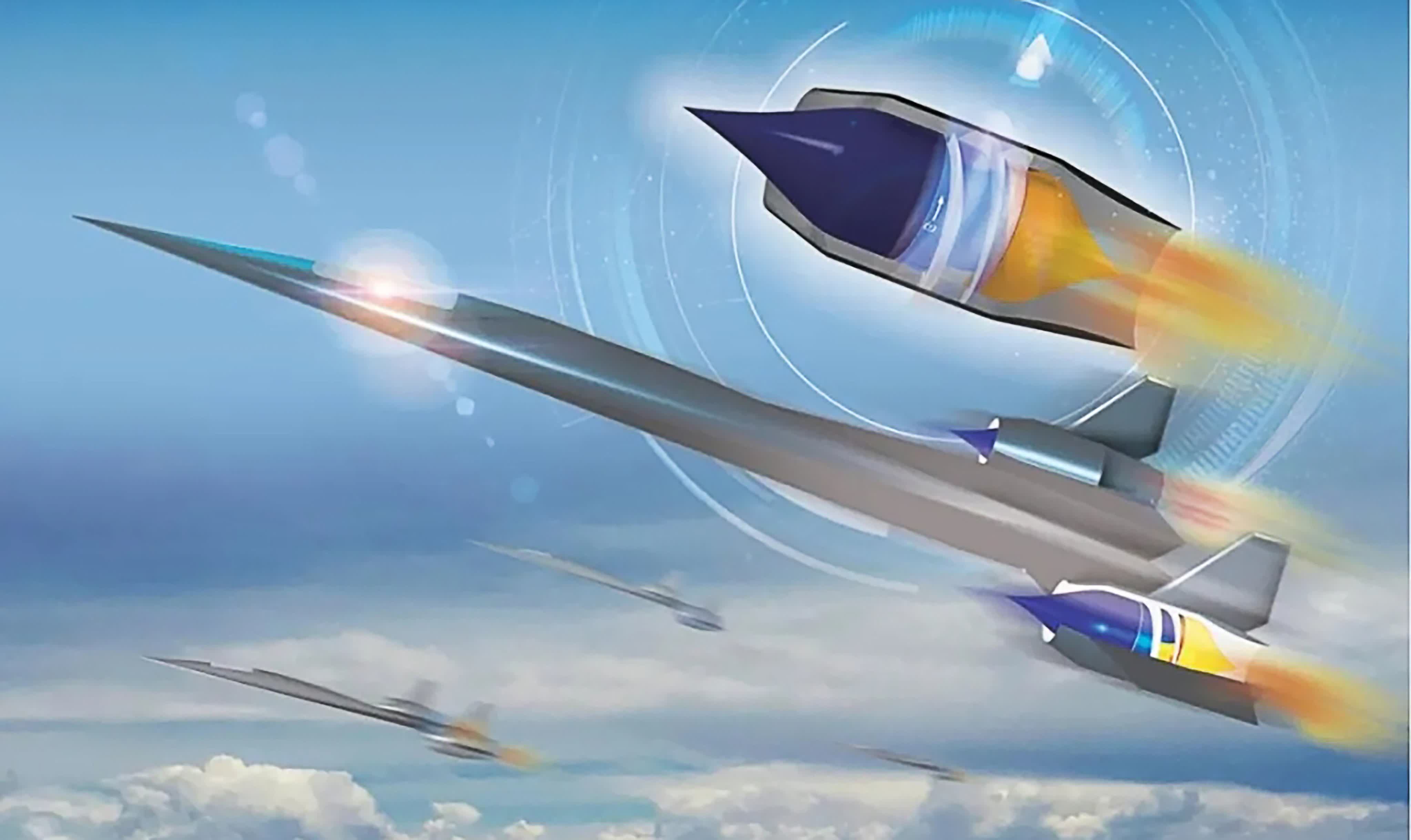 Researchers test groundbreaking boron ramjet for missiles that fly through the air and water