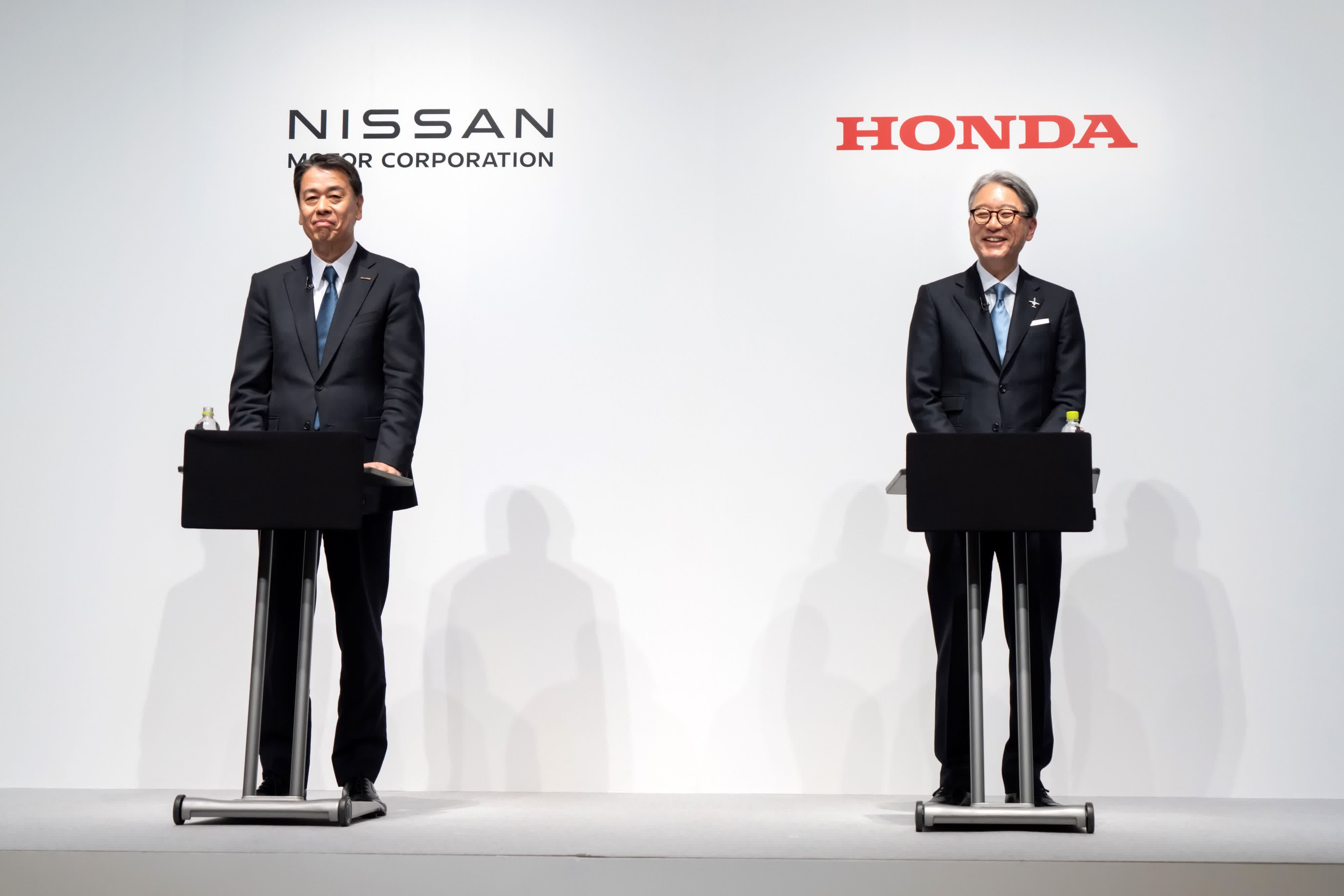 Nissan shares jump nearly 24% following reports of Honda merger talks