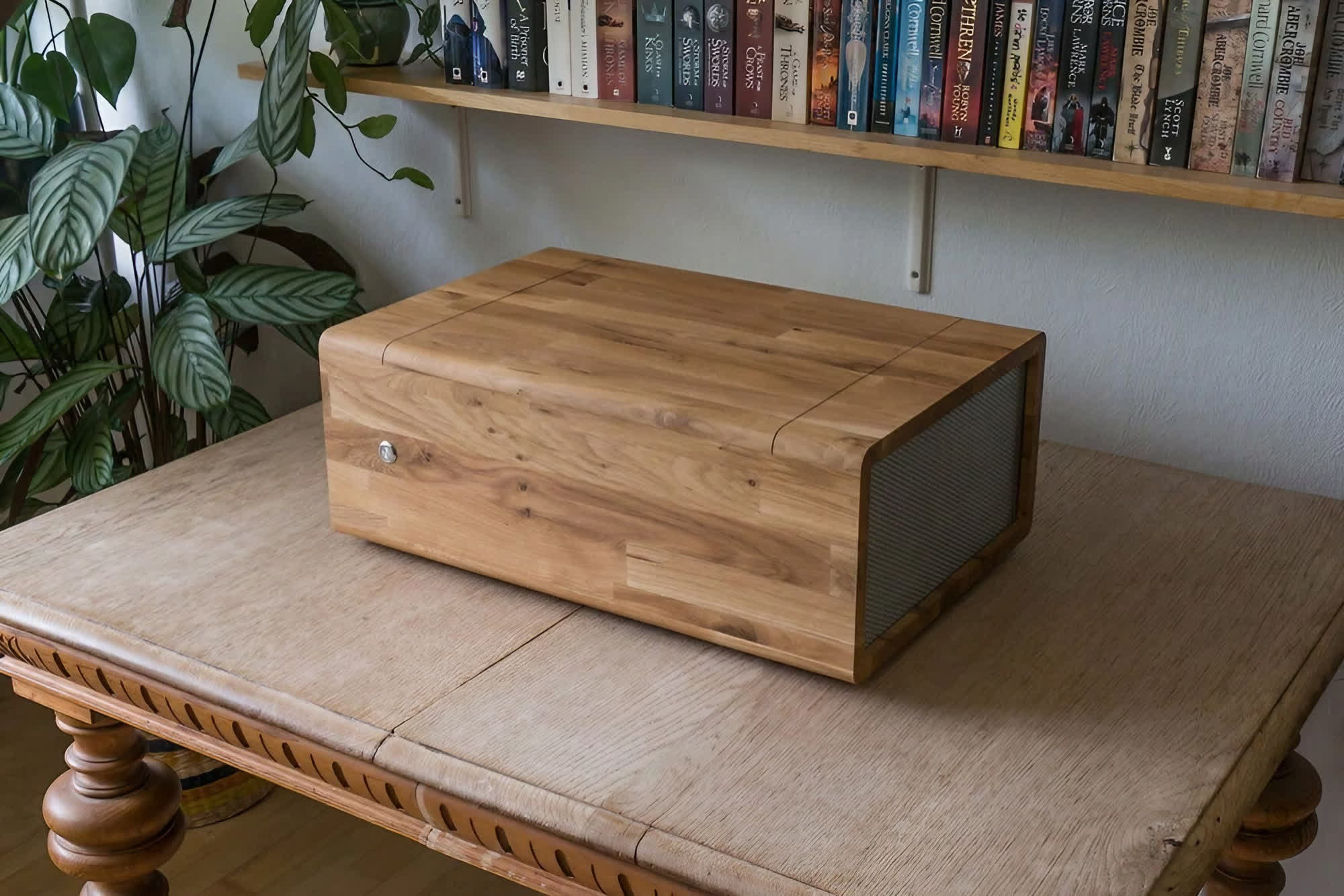 Wooden side table is actually a sleeper gaming PC packing an RTX 3070