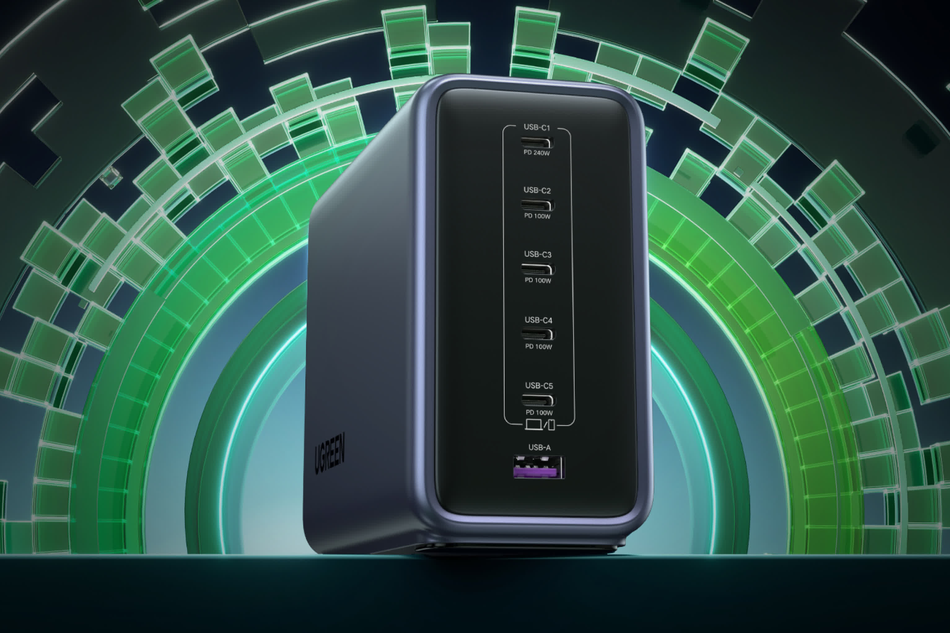 Ugreen's 500W charger can juice up 5 laptops at the same time - even e-bikes