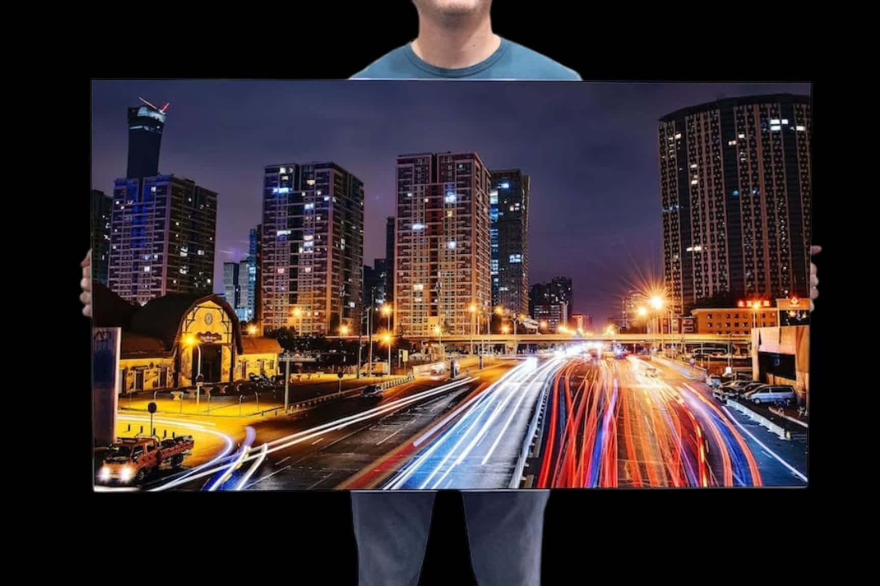 The wait is over: Displace's wireless 4K OLED suction TVs to ship in March