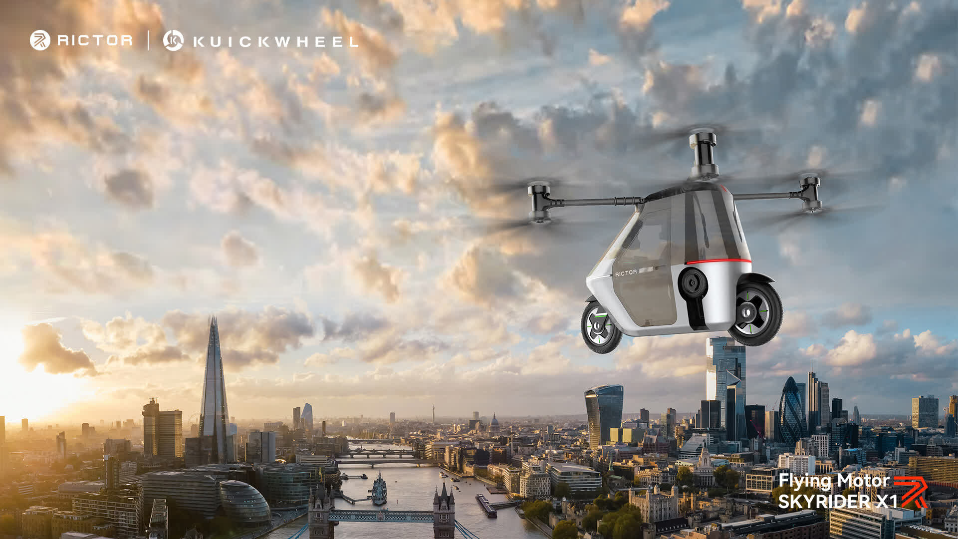 Startup claims world's first flying motorcycle, could go on sale next year for $60,000