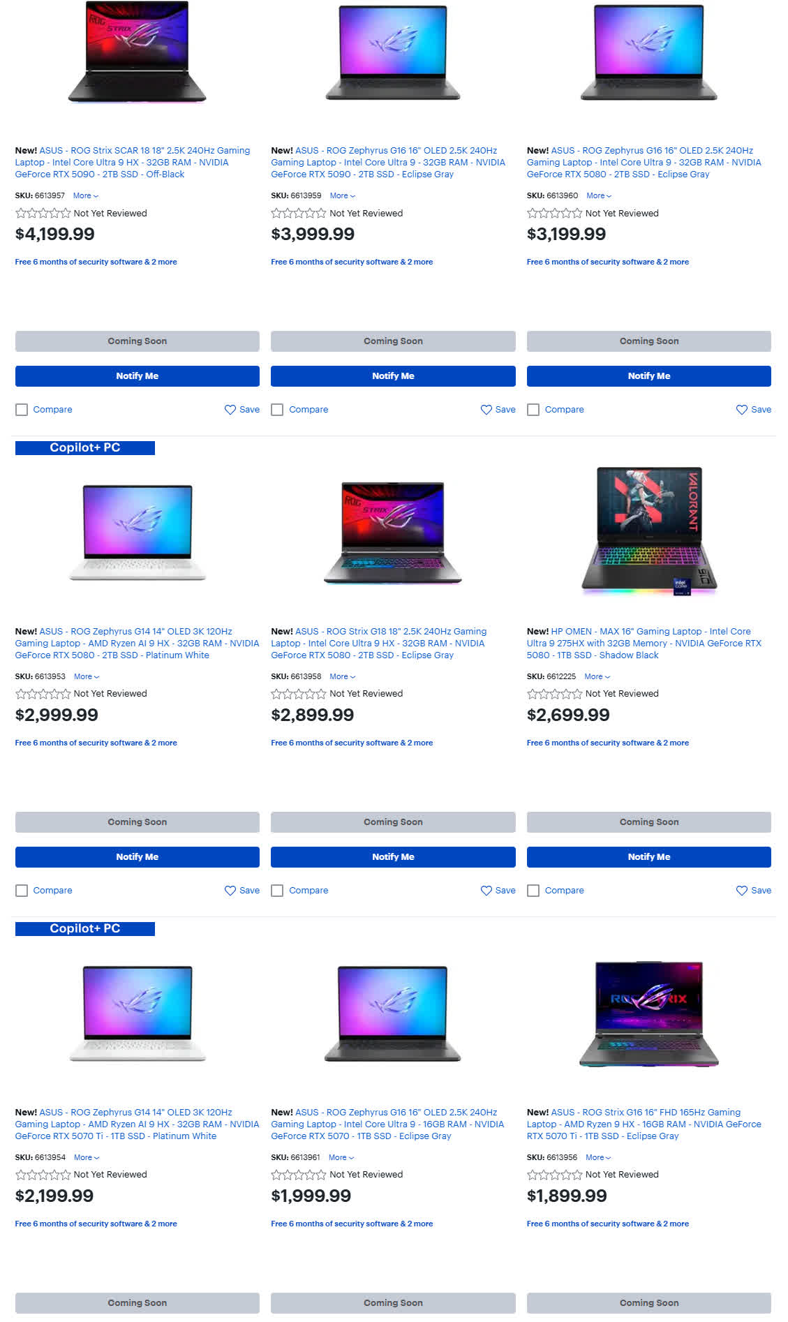 Nvidia RTX 50 collection laptops indexed at Easiest Purchase with Arrow Lake HX and Strix Level CPUs