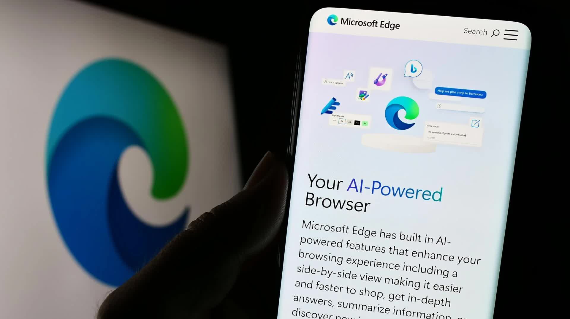 Microsoft Edge browser starts offering extensions on Android before Chrome
