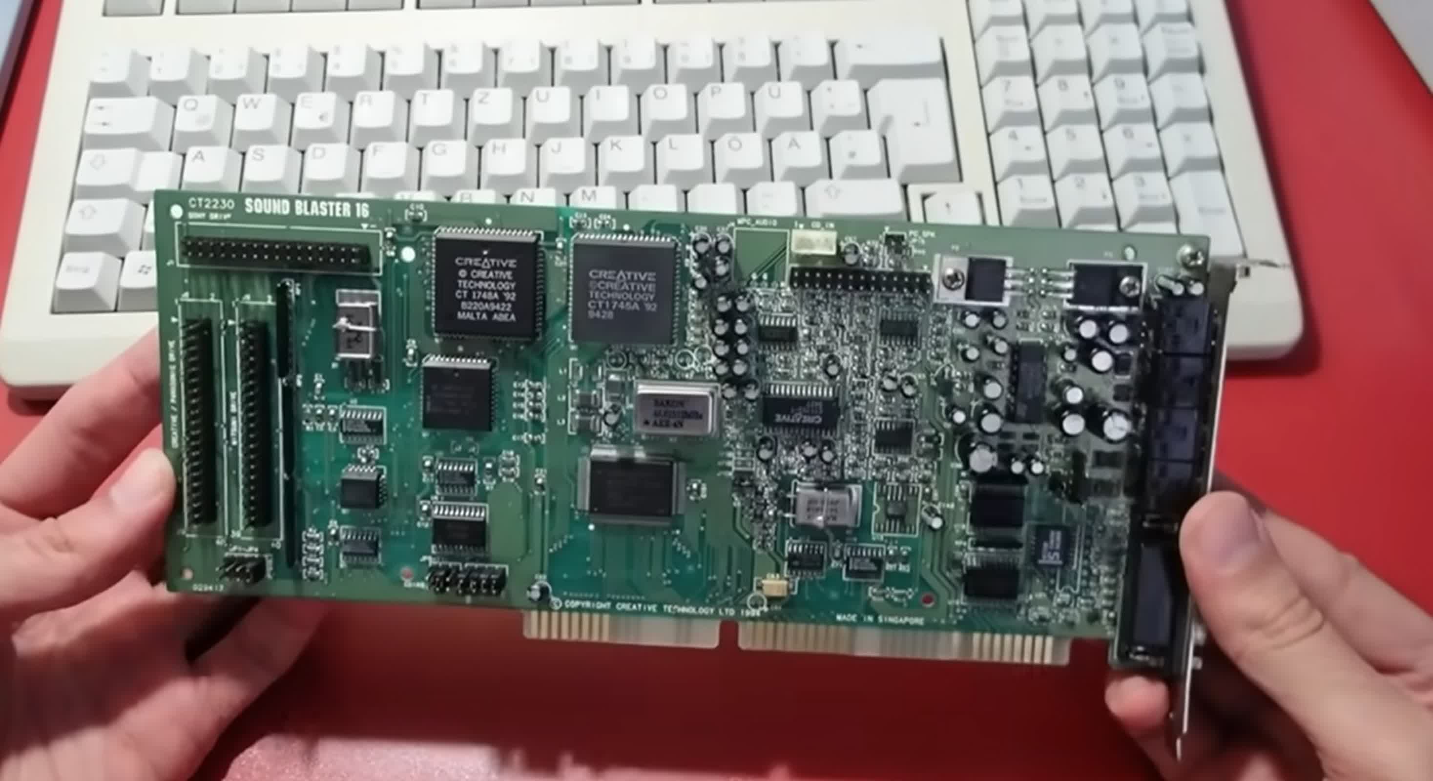 Enthusiast restores two Sound Blaster 16 cards documenting the challenges of vintage hardware repair
