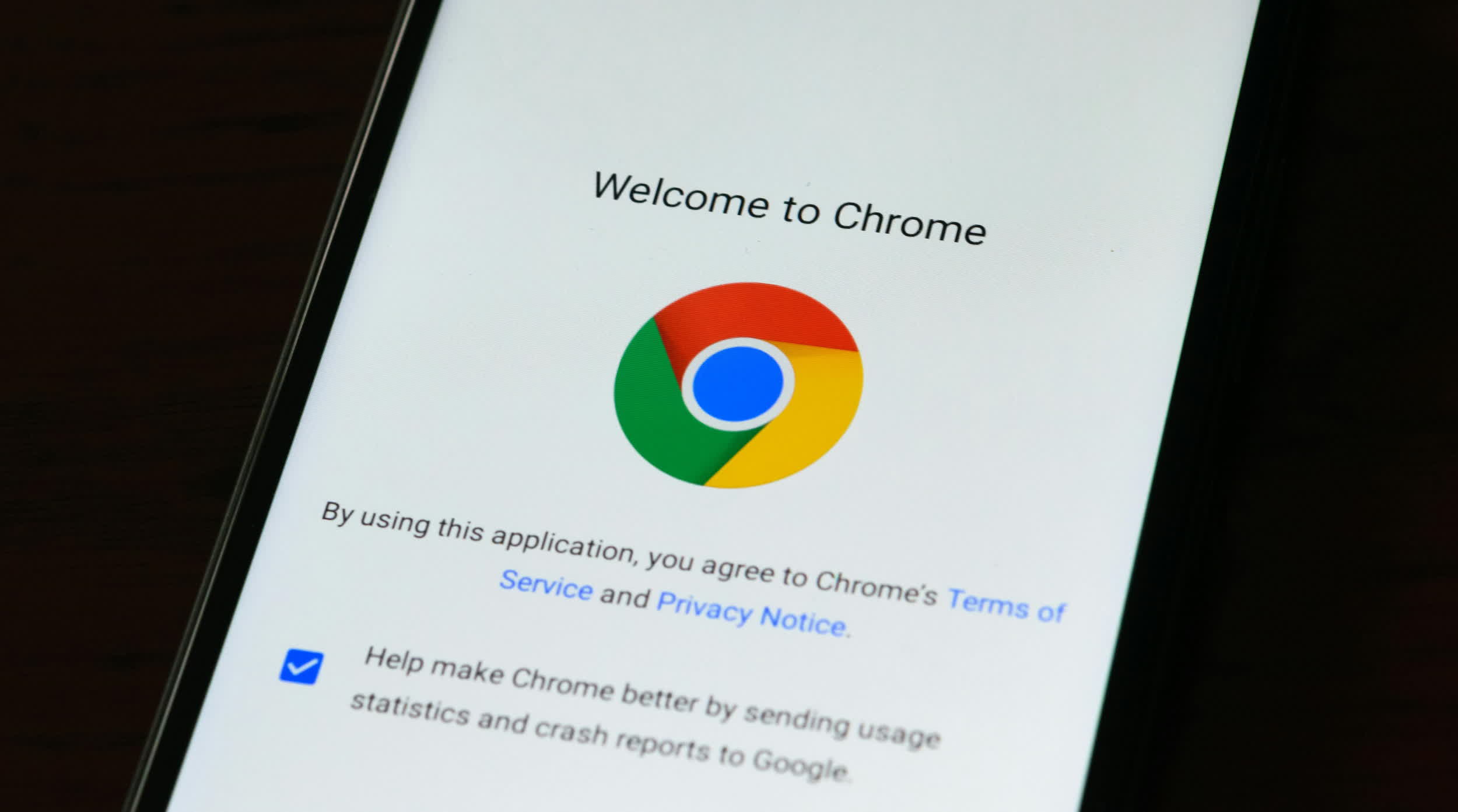 Google Chrome update for Android expands on-screen space for websites