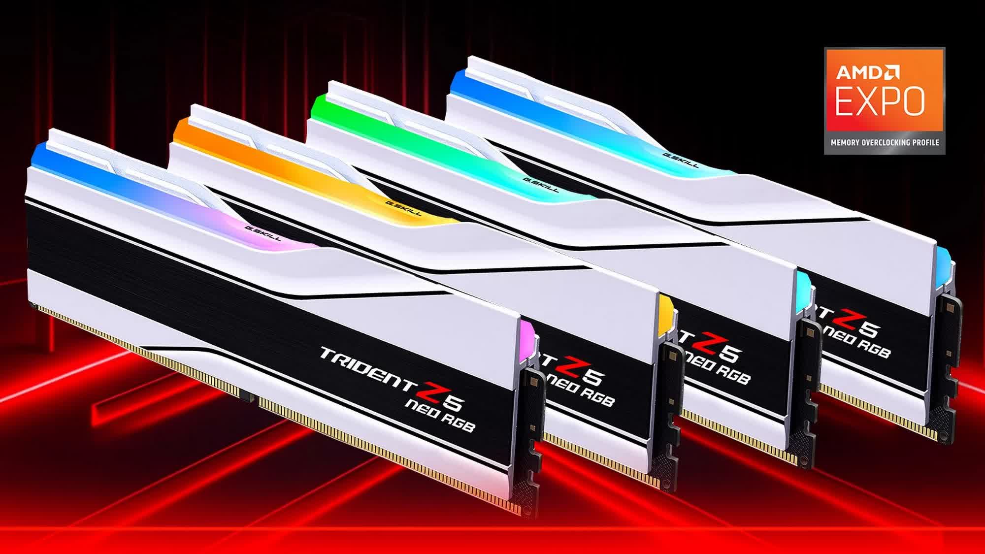 G.Skill unveils world’s first 256GB DDR5-6000 CL32 U-DIMM memory kit